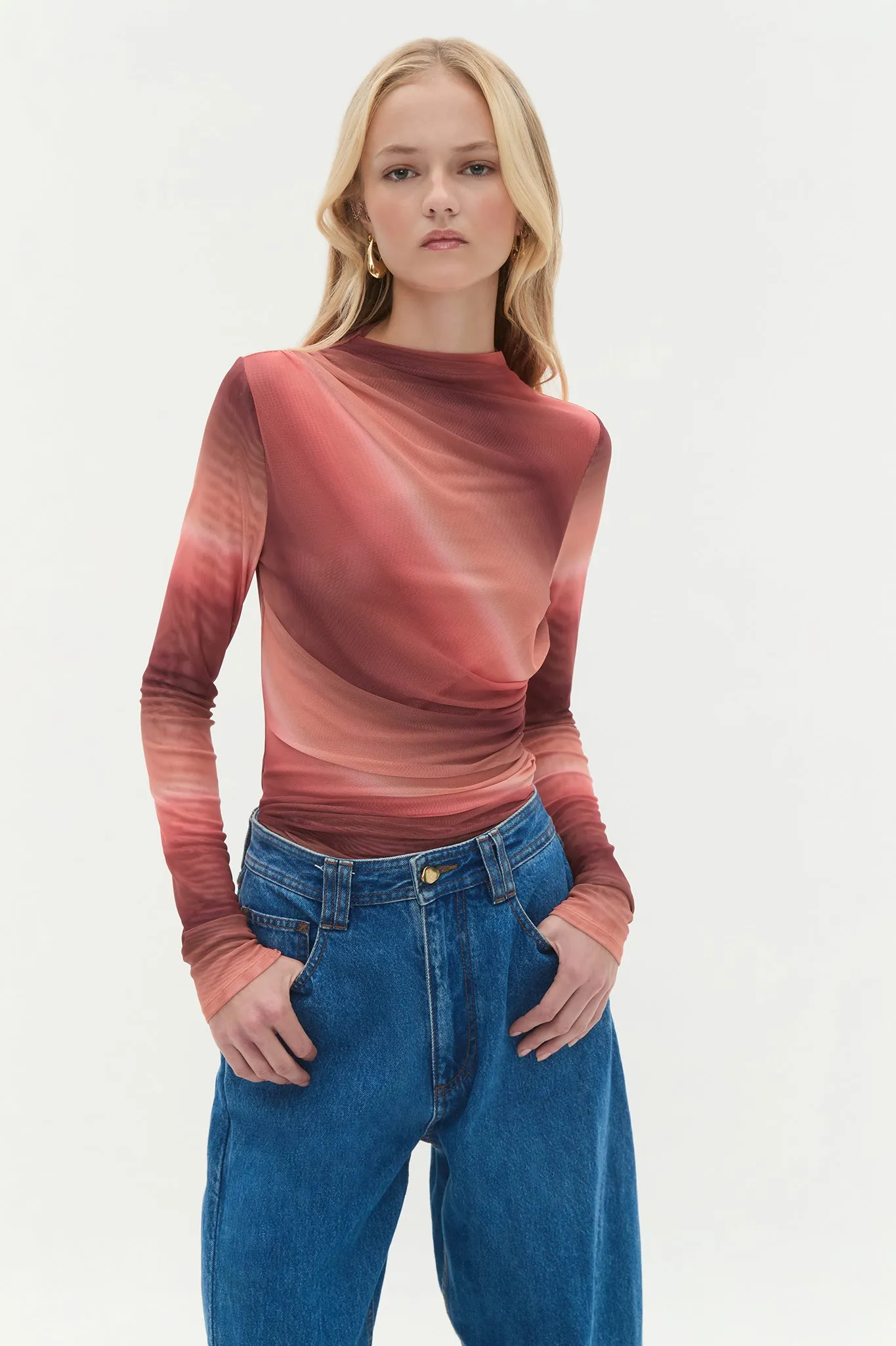 Saturn Mesh Top sold by Aje product image thumbnail 4