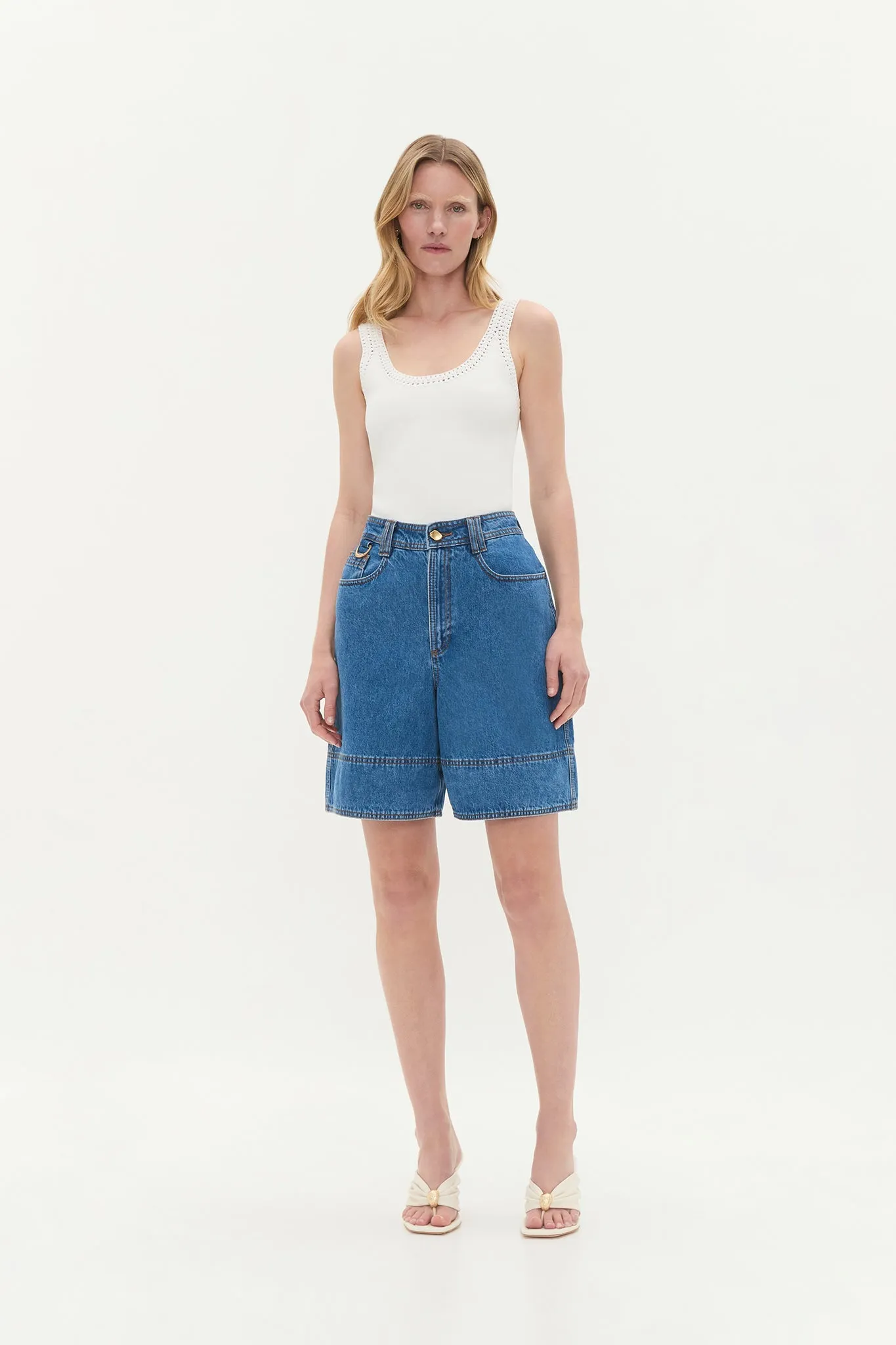 Jules Knit Tank sold by Aje product image thumbnail 3