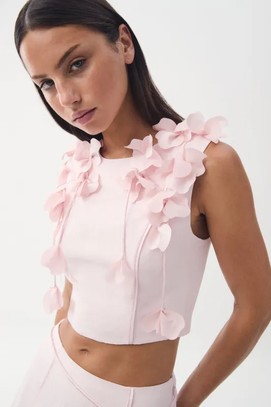 Camille Flower Top sold by Aje