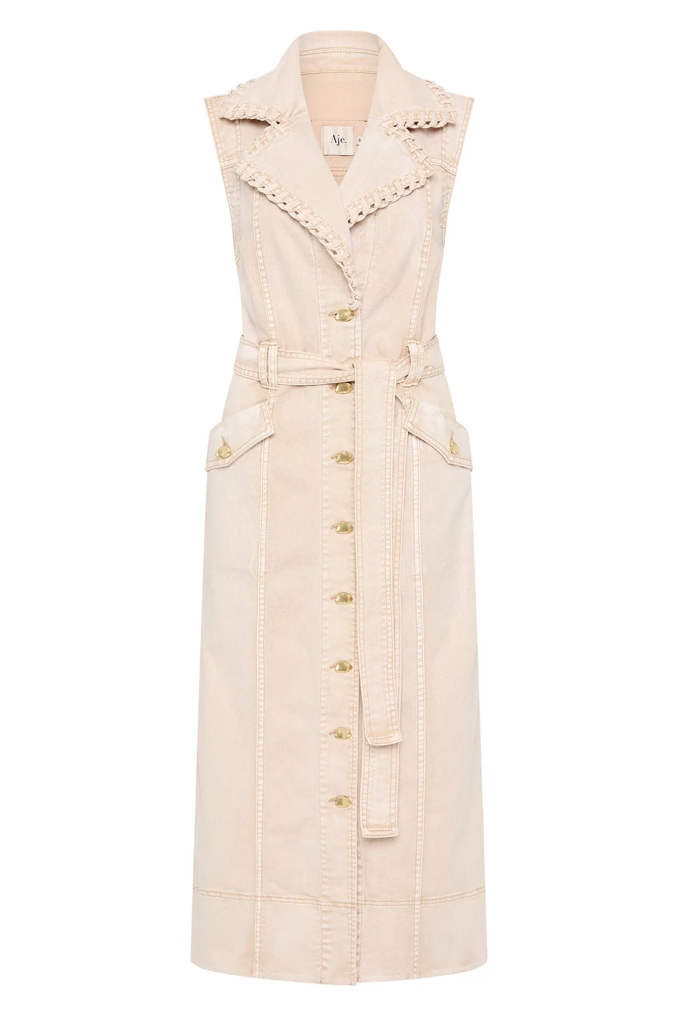 Lorah Denim Midi Dress sold by Aje product image thumbnail 2