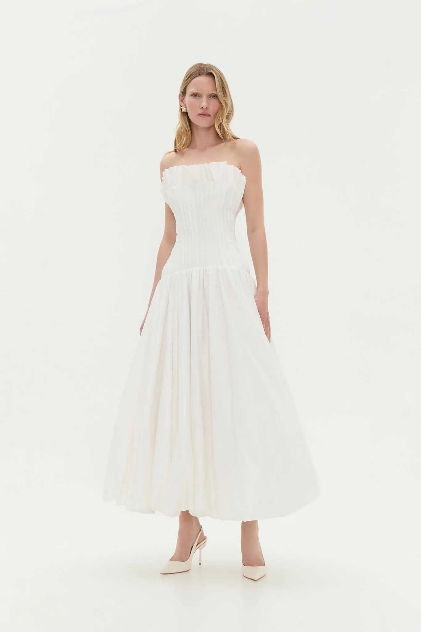 Ivy Bubble Hem Gown sold by Aje product image thumbnail 3