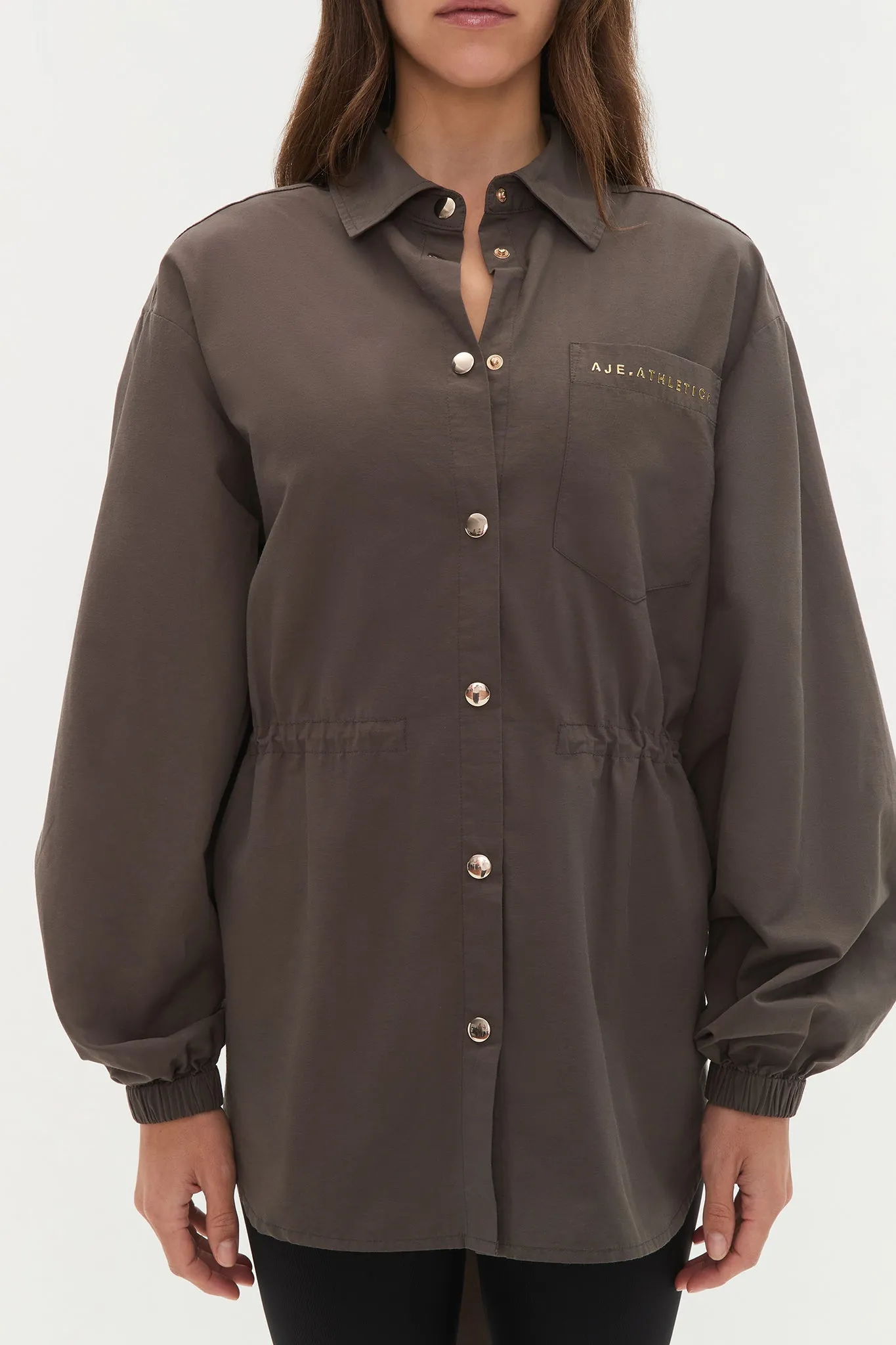 Oversized Storm Flap Shirt 445 sold by Aje product image thumbnail 4