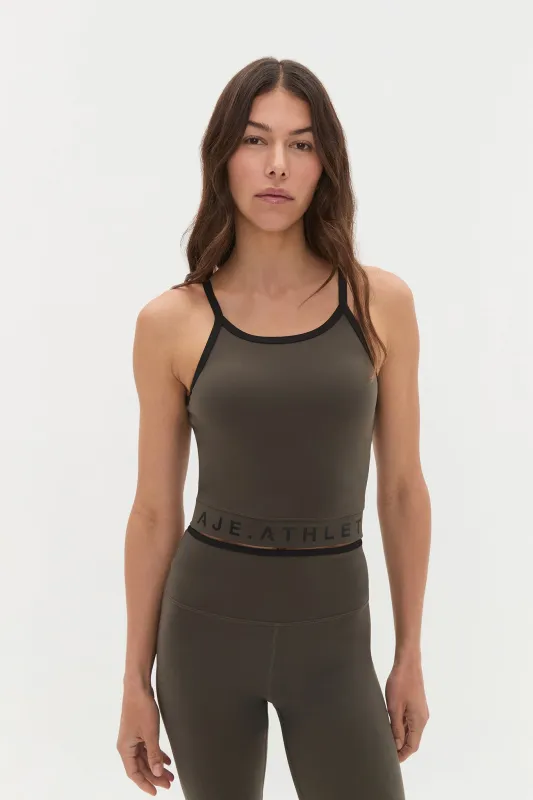 Logo Elastic Tank 322 sold by Aje