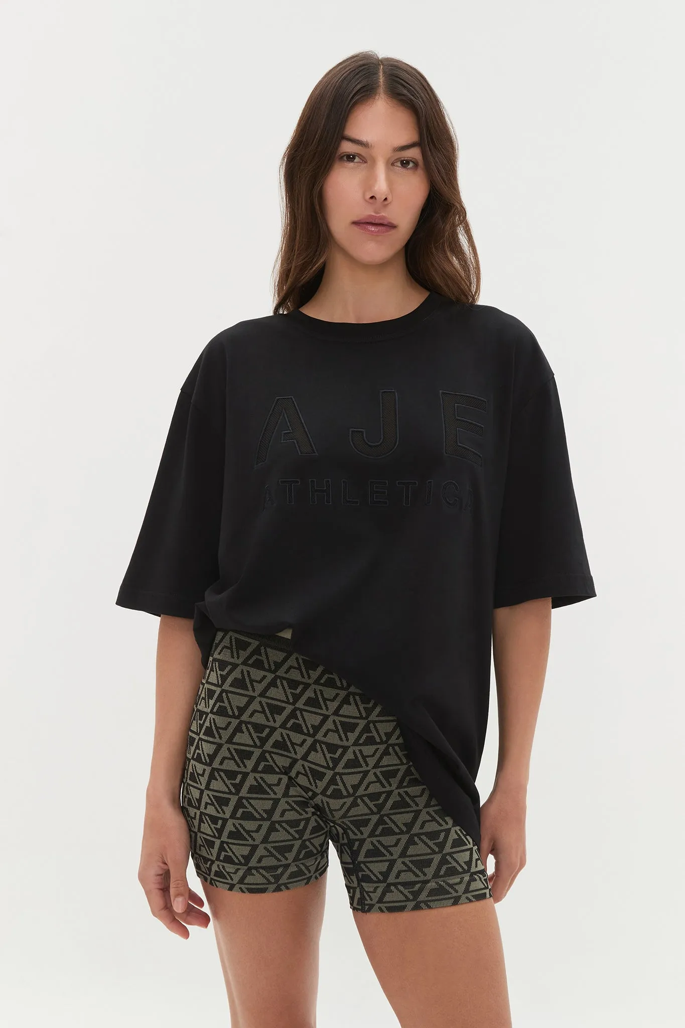 Stacked Logo Tee 102 sold by Aje product image thumbnail 3