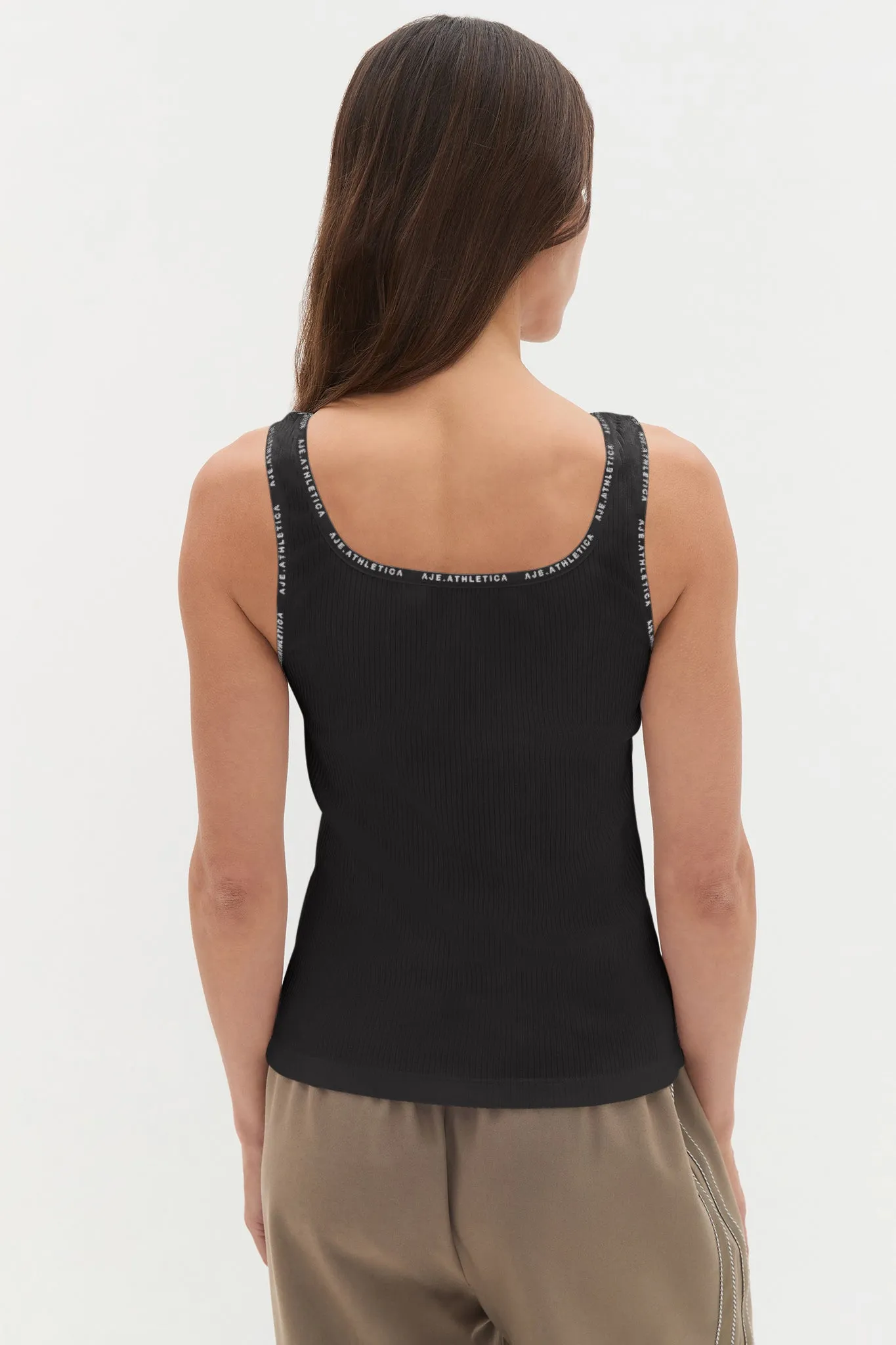 Square Neck Logo Tank 136 sold by Aje product image thumbnail 5