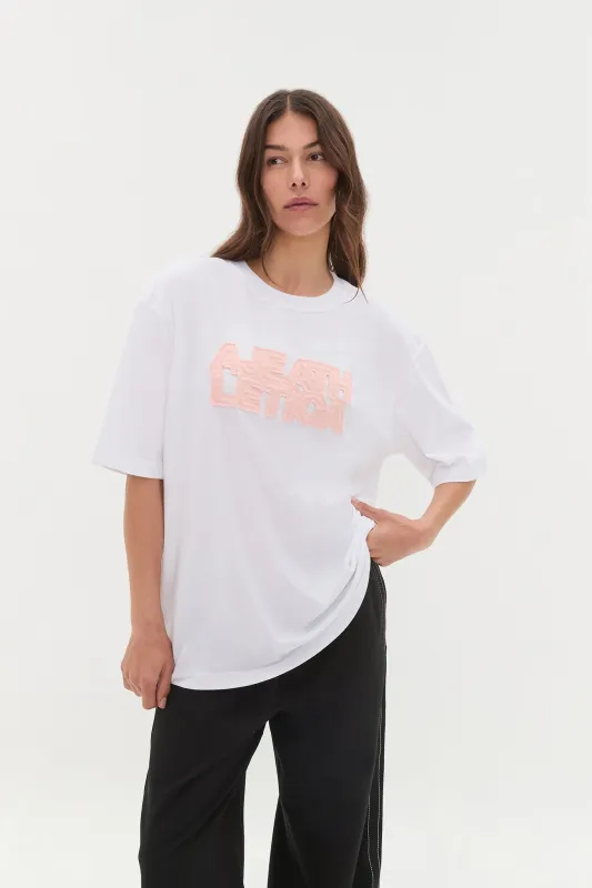 Logo Applique Tee 102 sold by Aje
