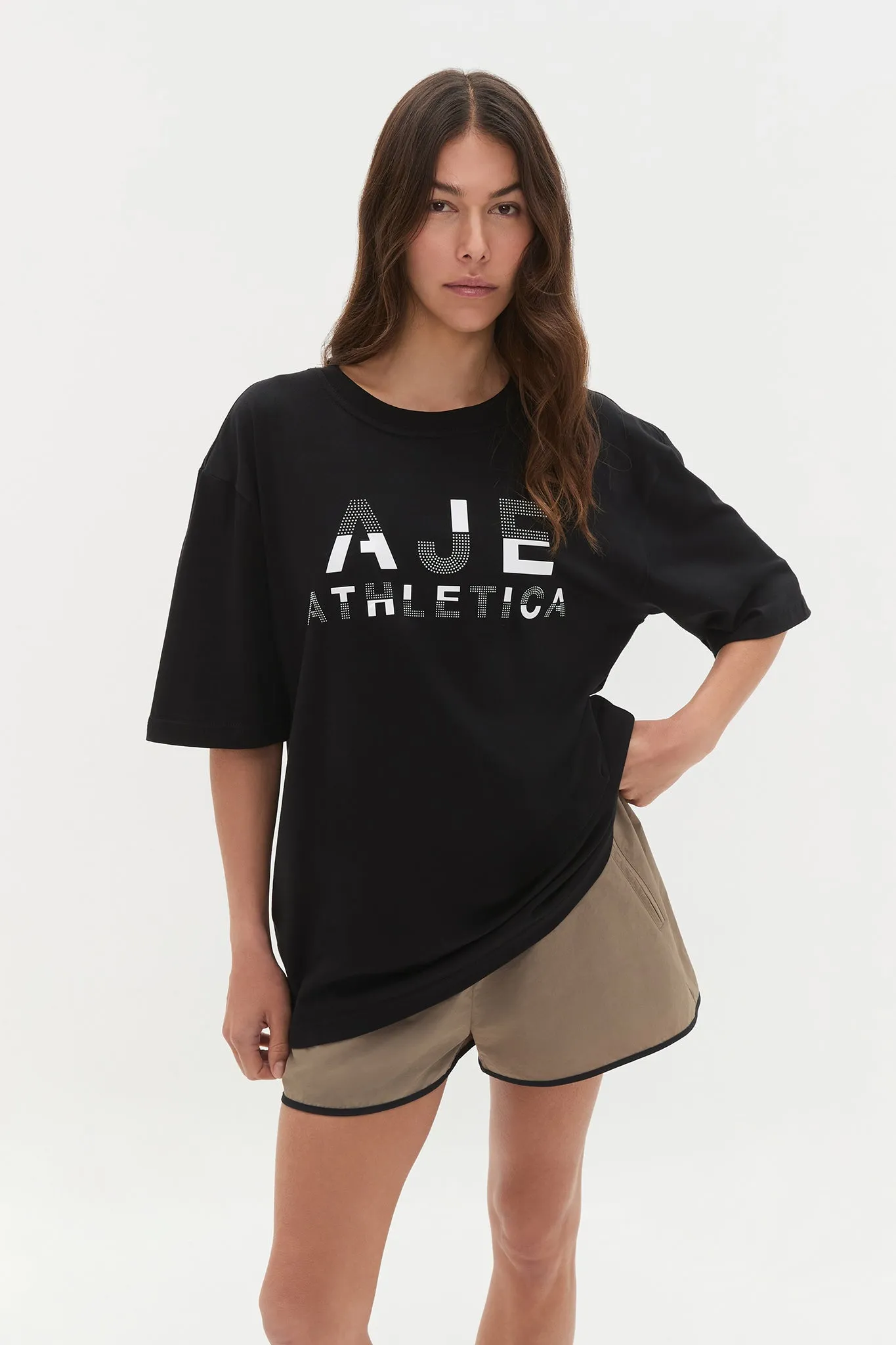 Gel Logo Tee 102 sold by Aje