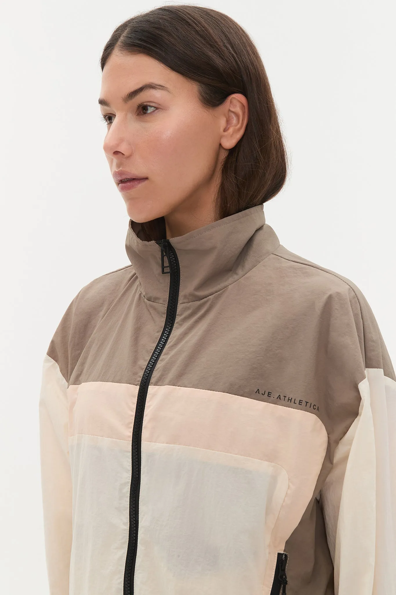 Colourblock Spray Jacket 784 sold by Aje product image thumbnail 5
