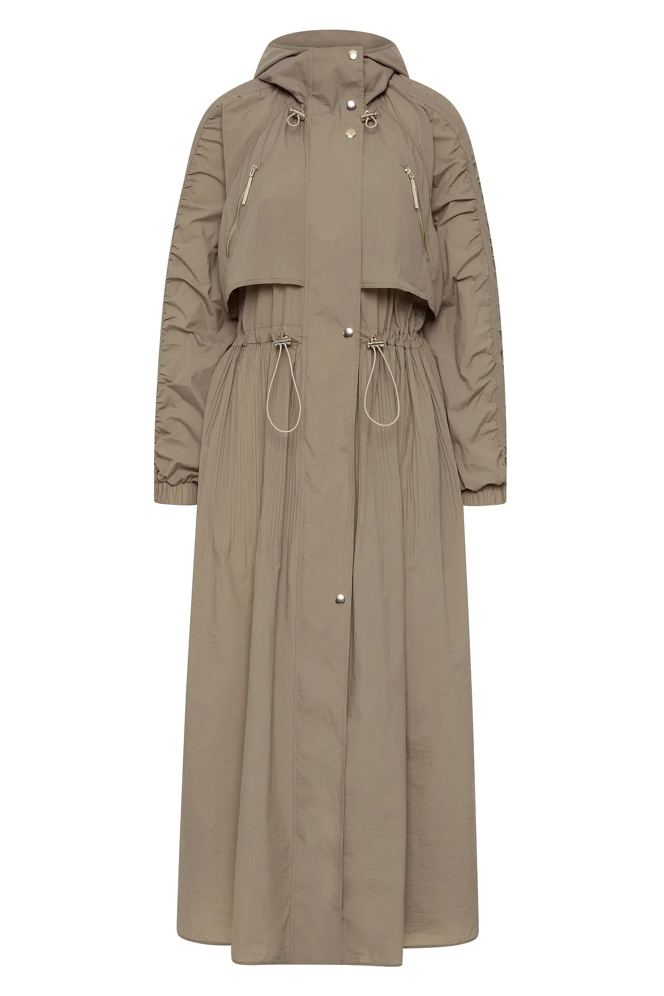 Longline Pleated Trench 703 sold by Aje product image thumbnail 2
