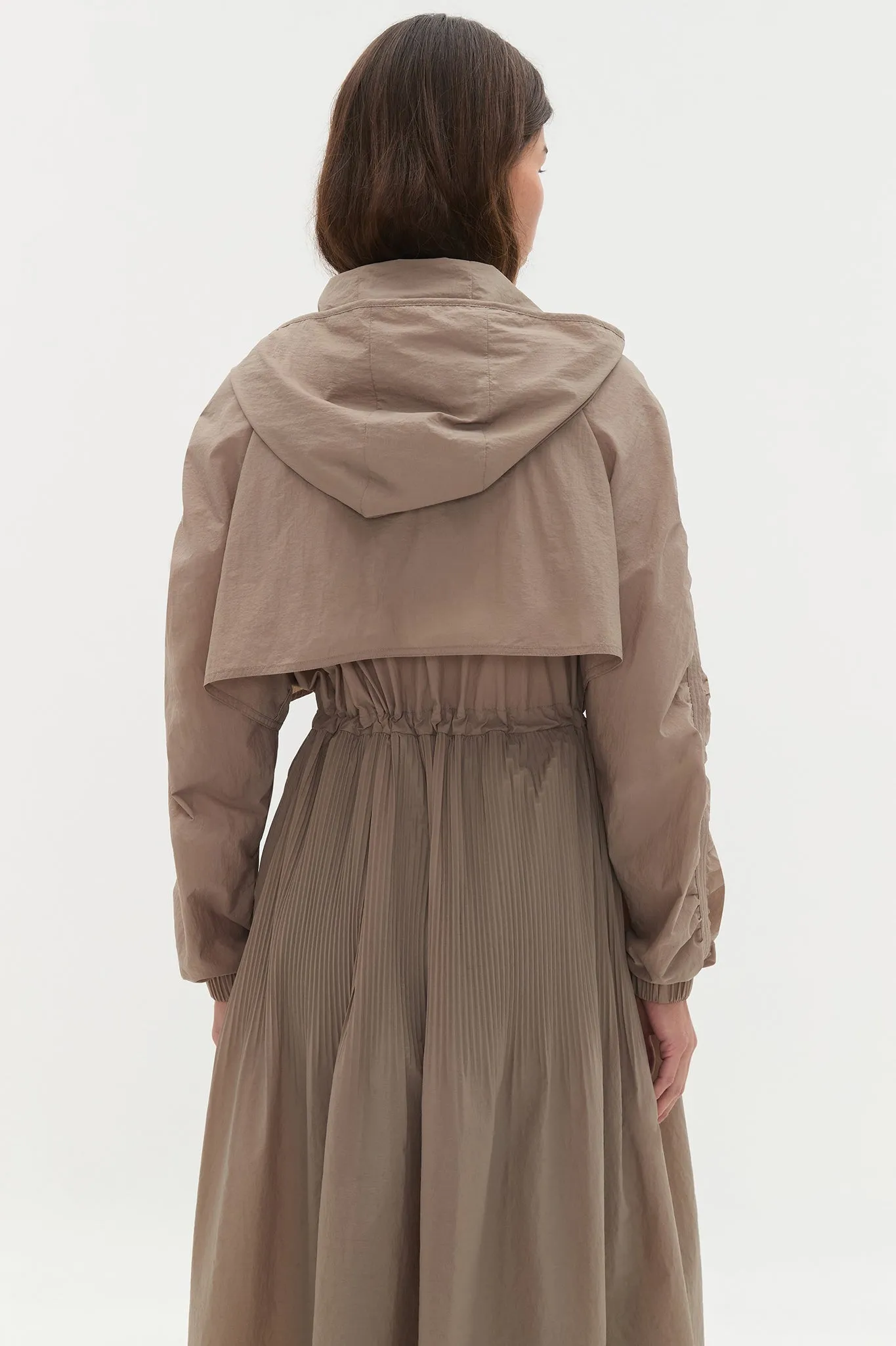 Longline Pleated Trench 703 sold by Aje product image thumbnail 5