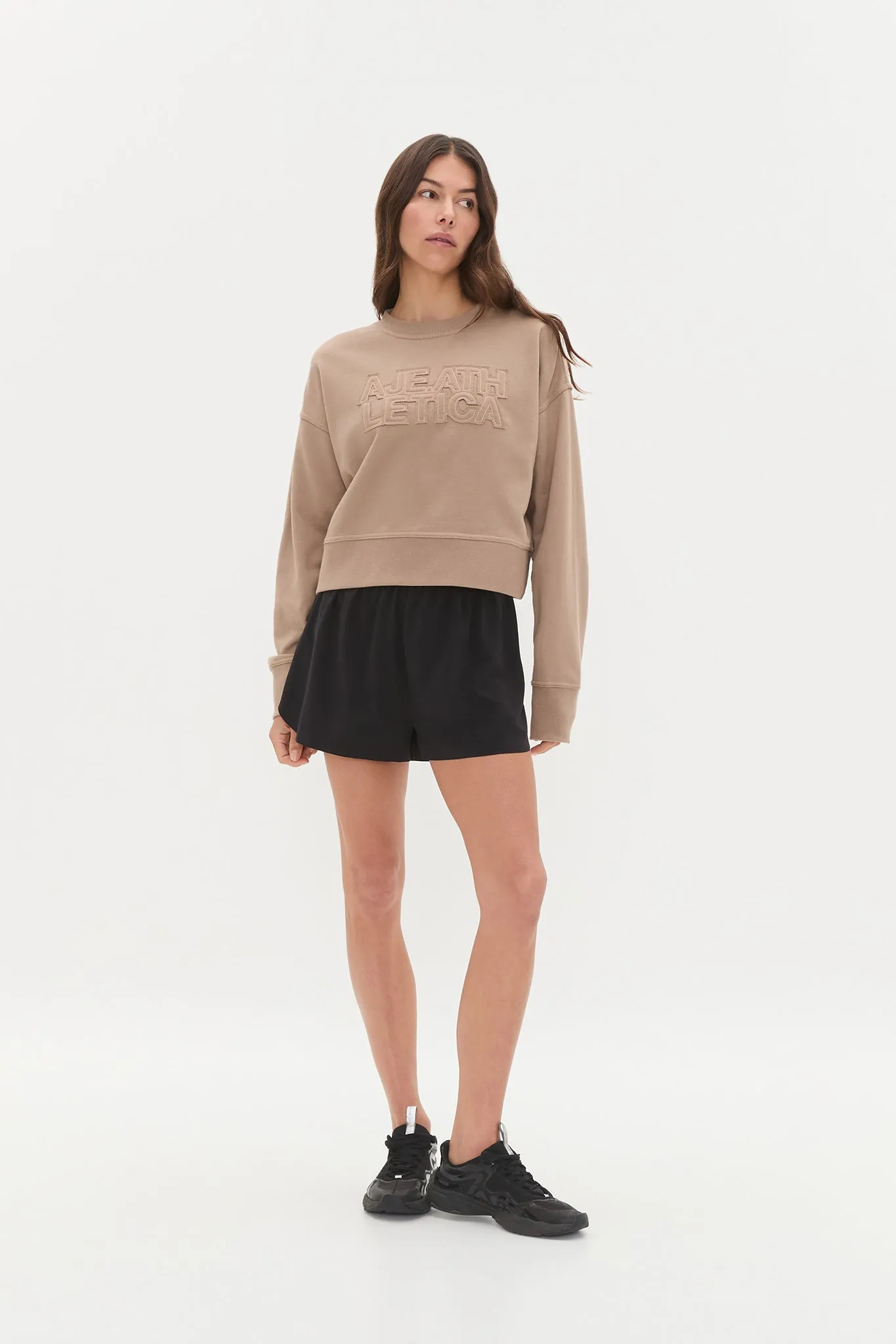 Logo Applique Crew Jumper 401 sold by Aje