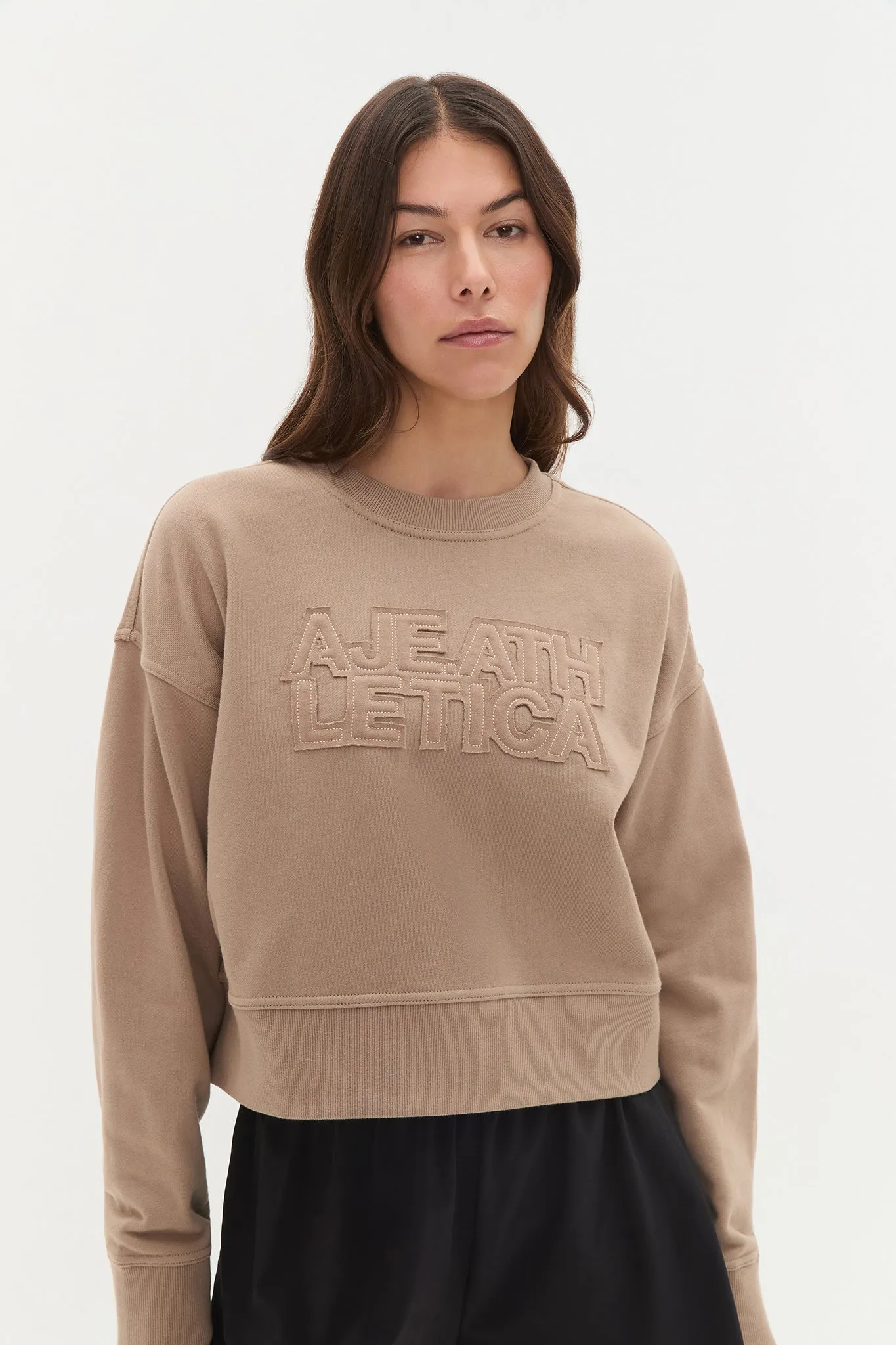 Logo Applique Crew Jumper 401 sold by Aje product image thumbnail 3