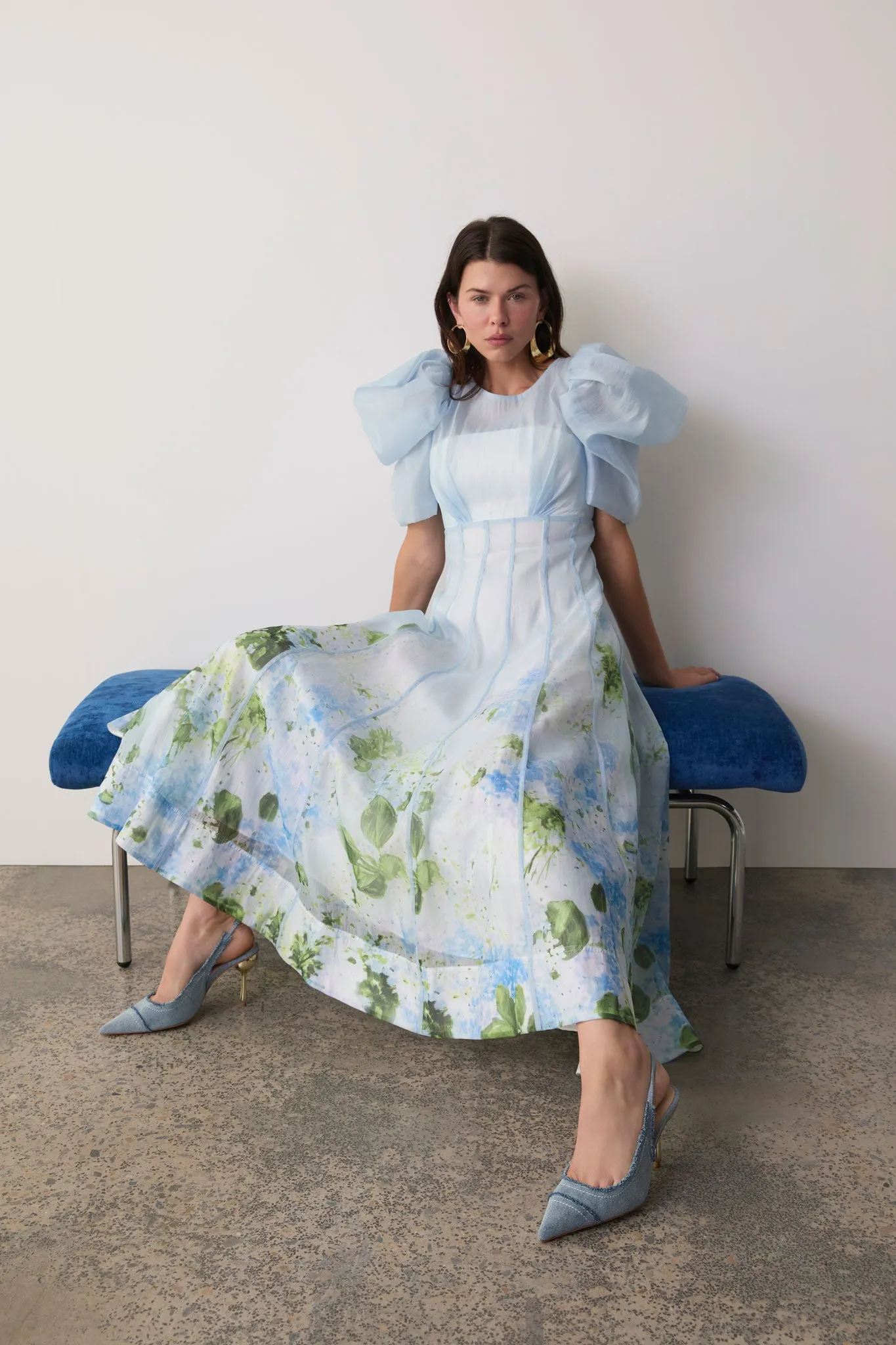 Clementine Midi Dress sold by Aje product image thumbnail 3