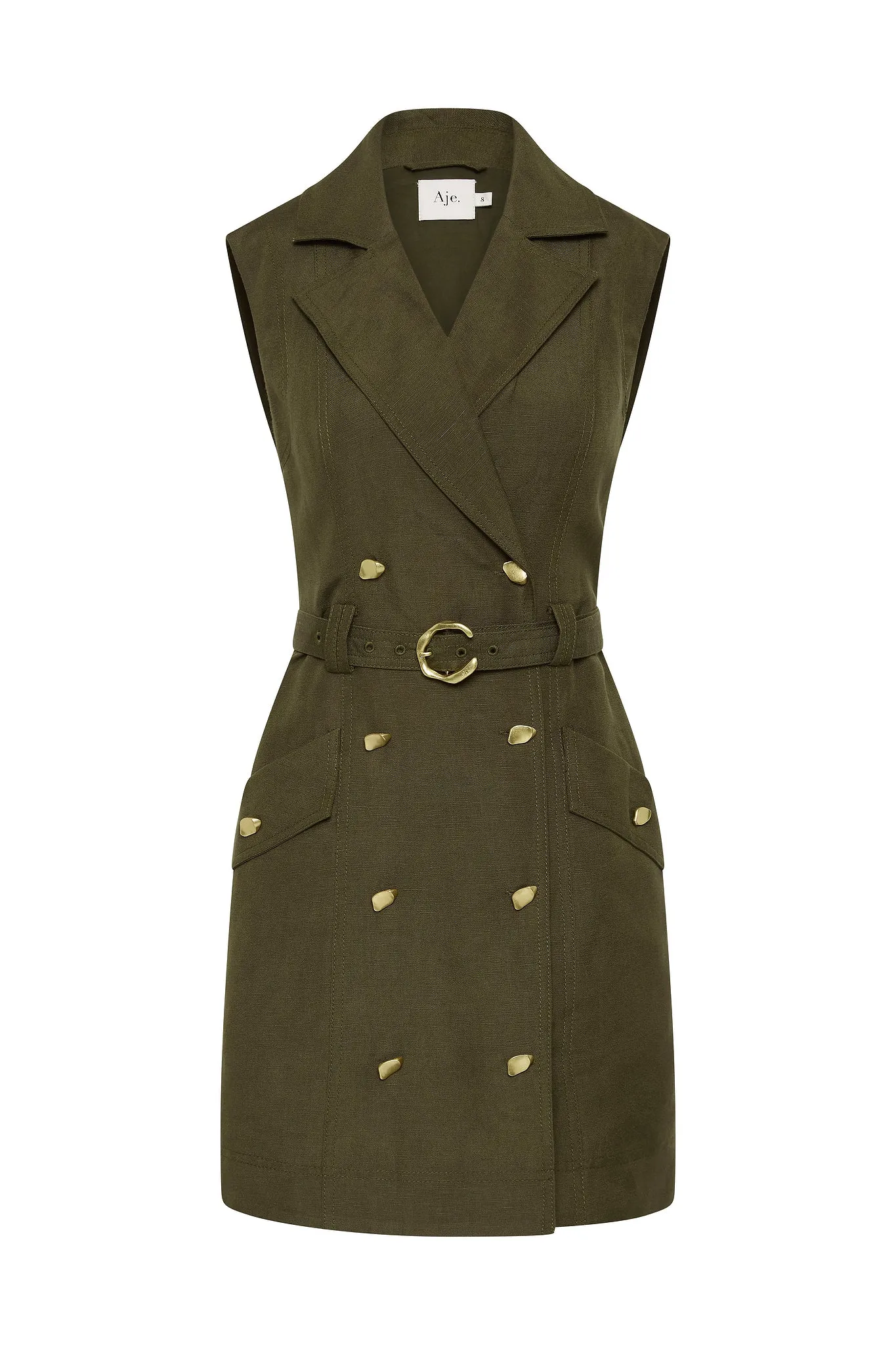 Blake Utility Mini Dress sold by Aje product image thumbnail 2