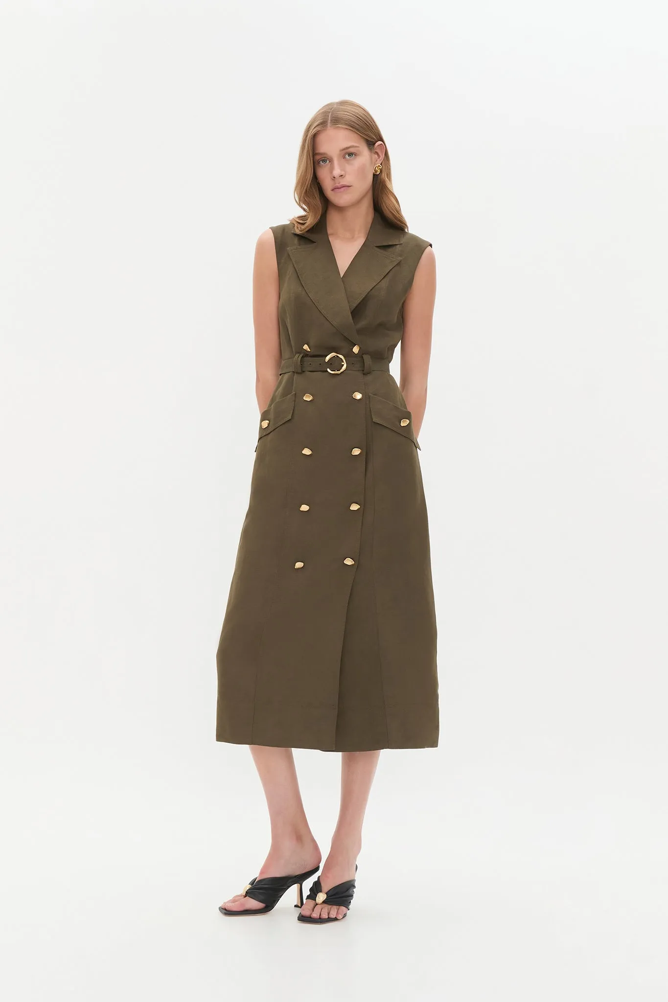 Blake Utility Midi Dress sold by Aje product image thumbnail 3