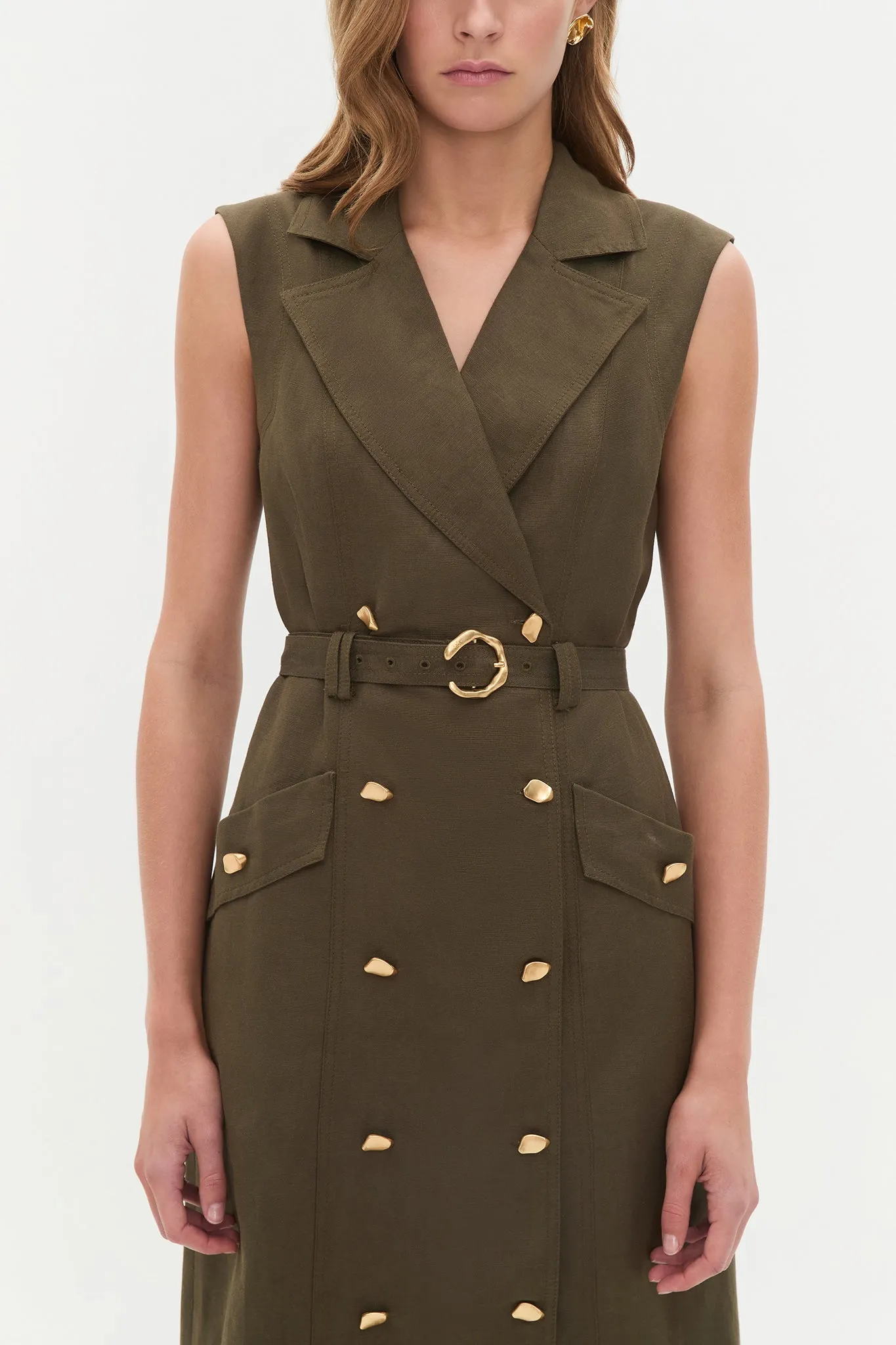 Blake Utility Midi Dress sold by Aje product image thumbnail 5