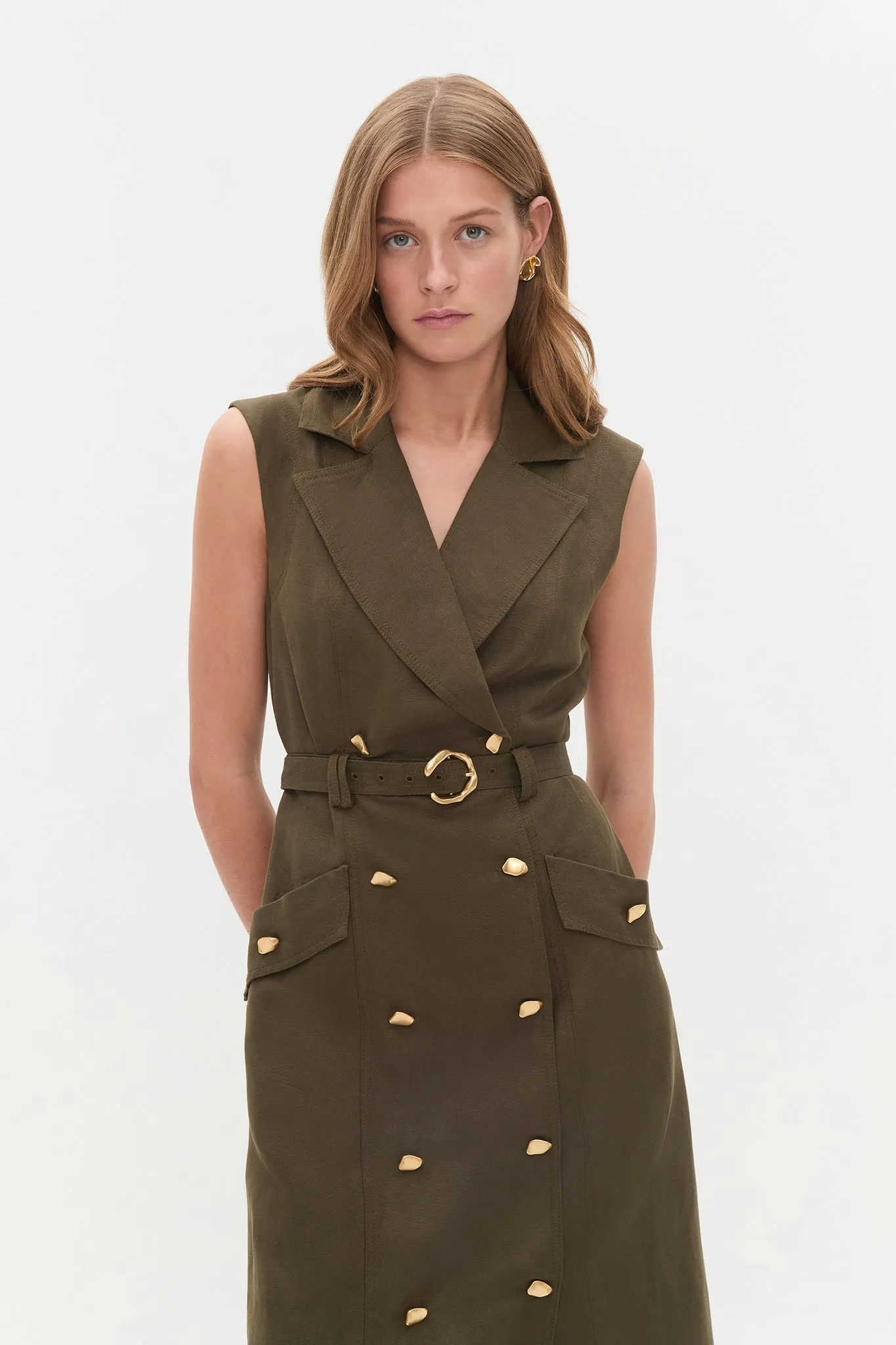 Blake Utility Midi Dress sold by Aje product image thumbnail 4
