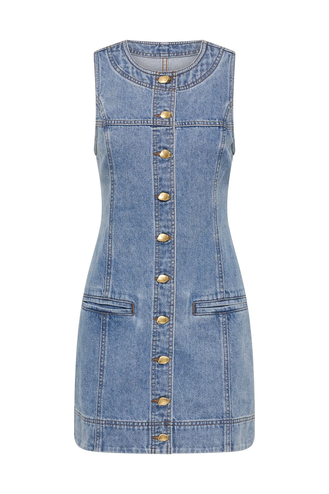 Holland Denim Mini Dress sold by Aje product image thumbnail 2