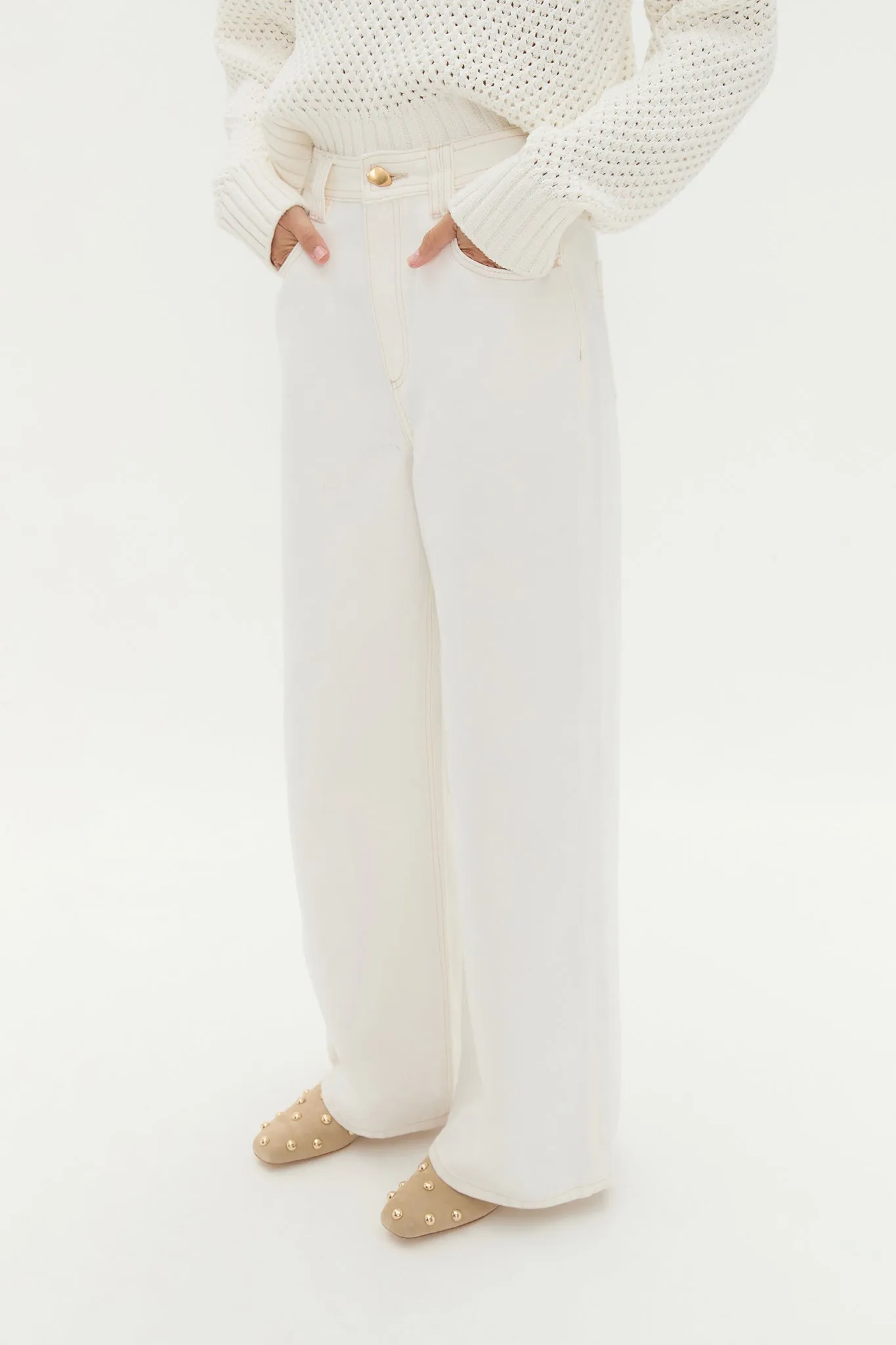 Rylan Extra Wide Leg Jean sold by Aje product image thumbnail 3