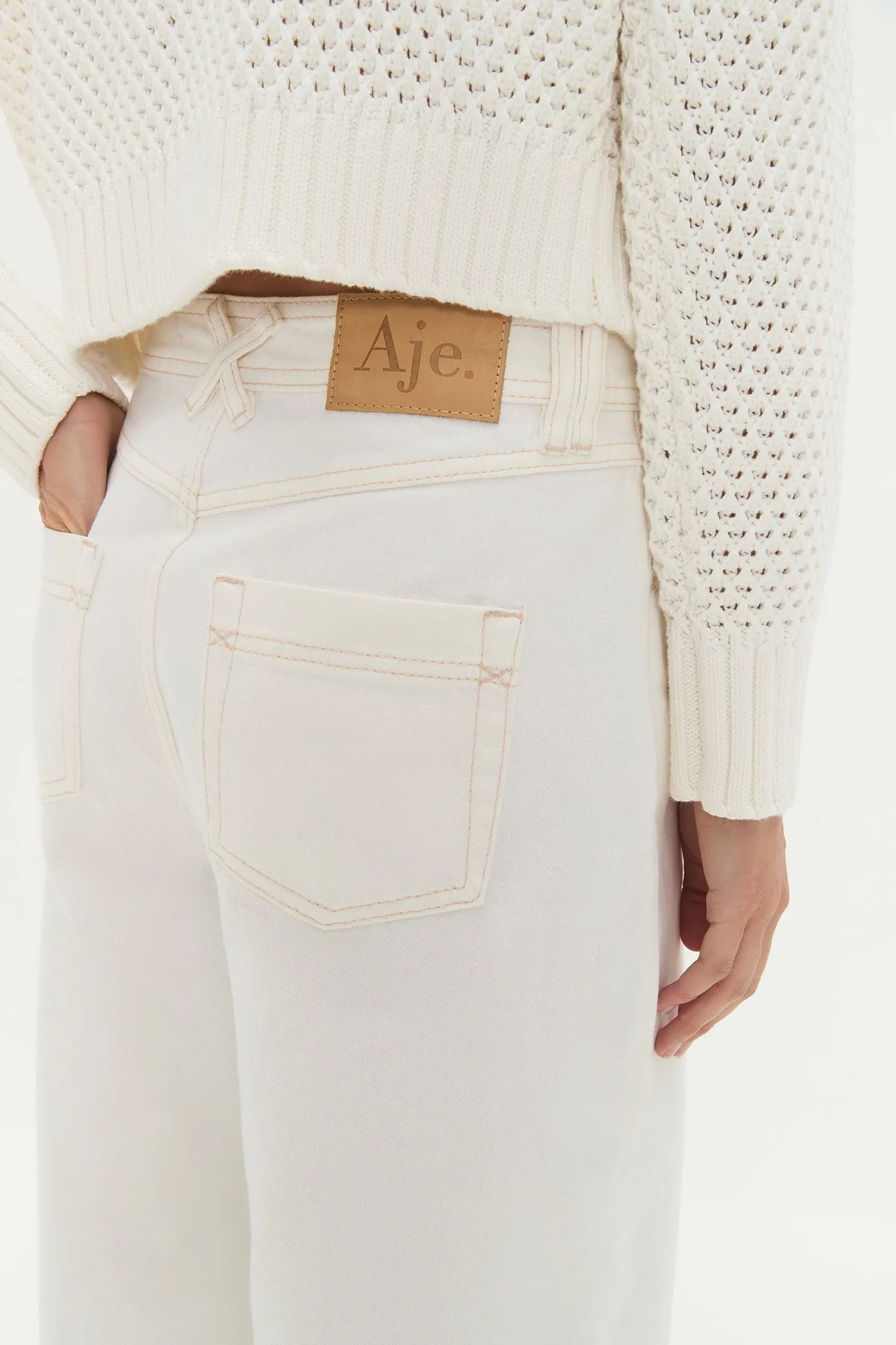 Rylan Extra Wide Leg Jean sold by Aje product image thumbnail 5