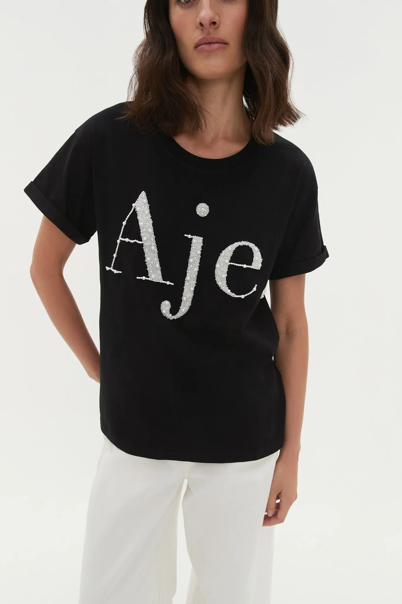 Franki Logo Tee sold by Aje product image thumbnail 4