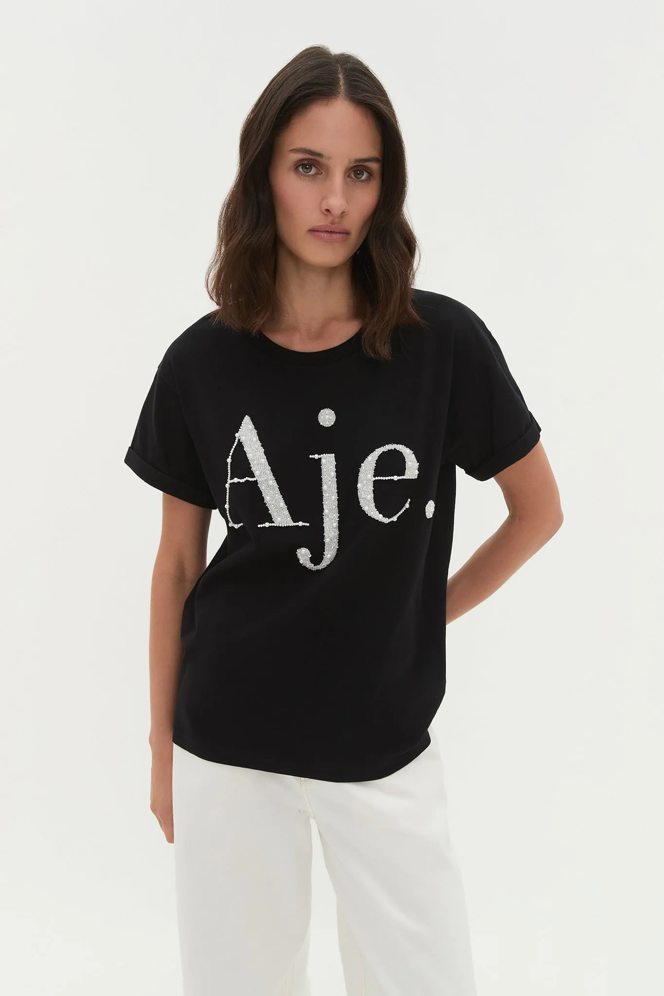 Franki Logo Tee sold by Aje product image thumbnail 3