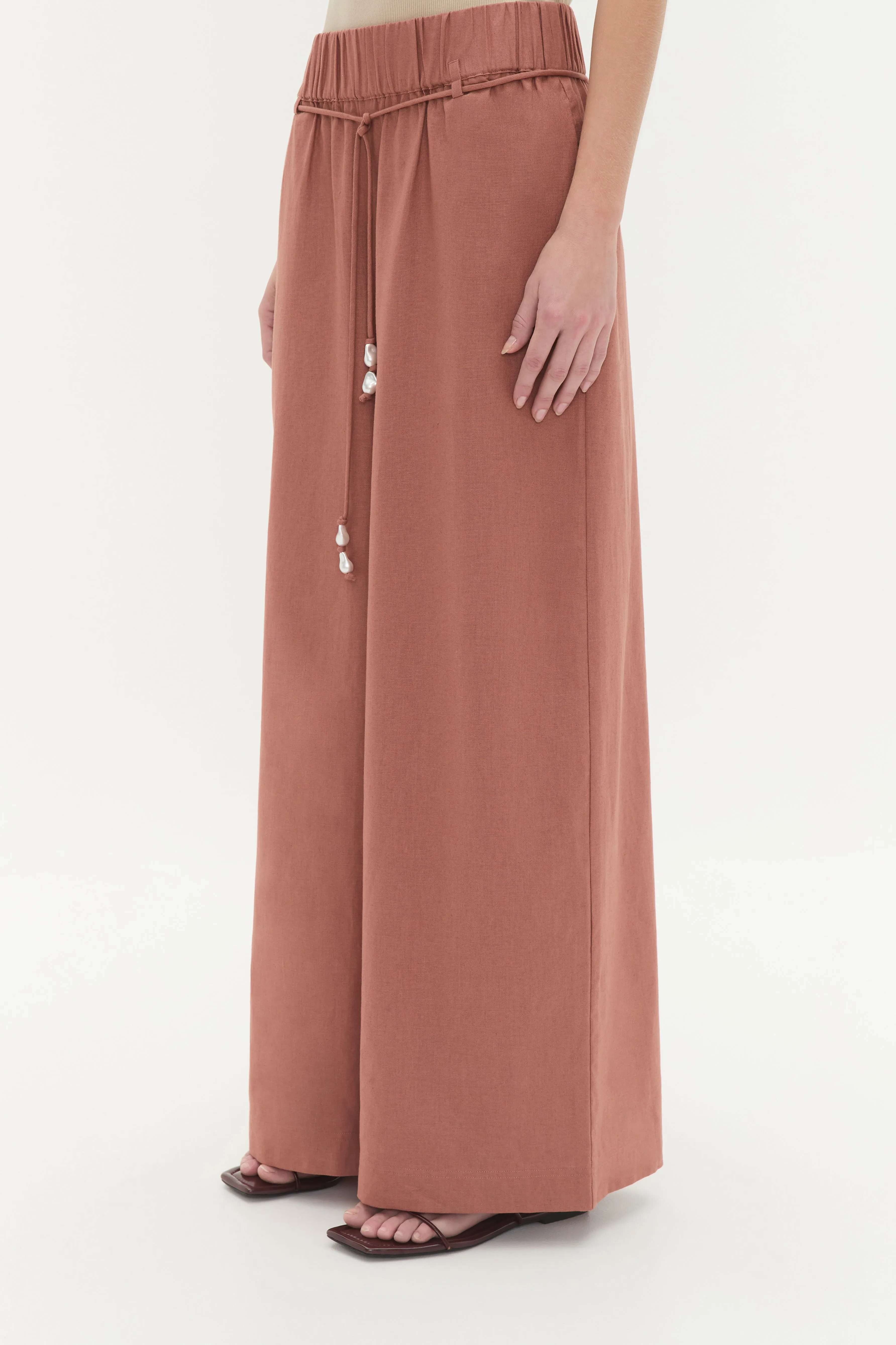 Dessie Belted Relaxed Pant sold by Aje product image thumbnail 4