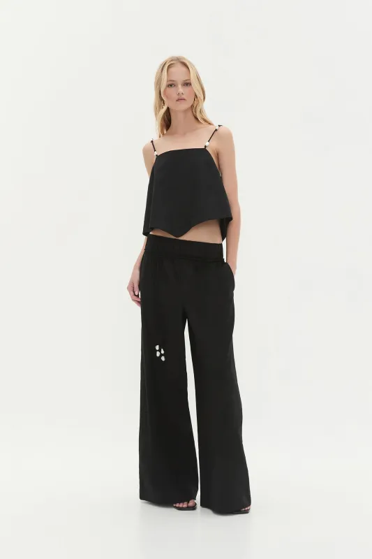 Dessie Belted Relaxed Pant sold by Aje