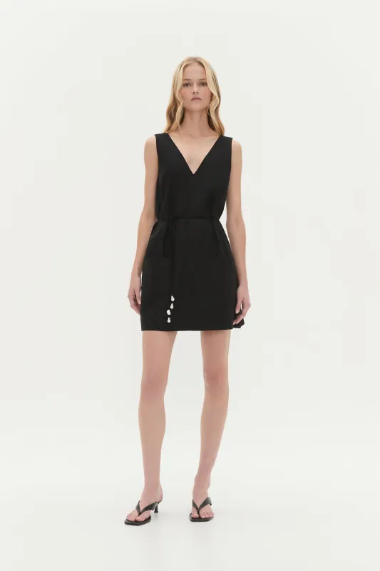 Dessie Belted Mini Dress sold by Aje