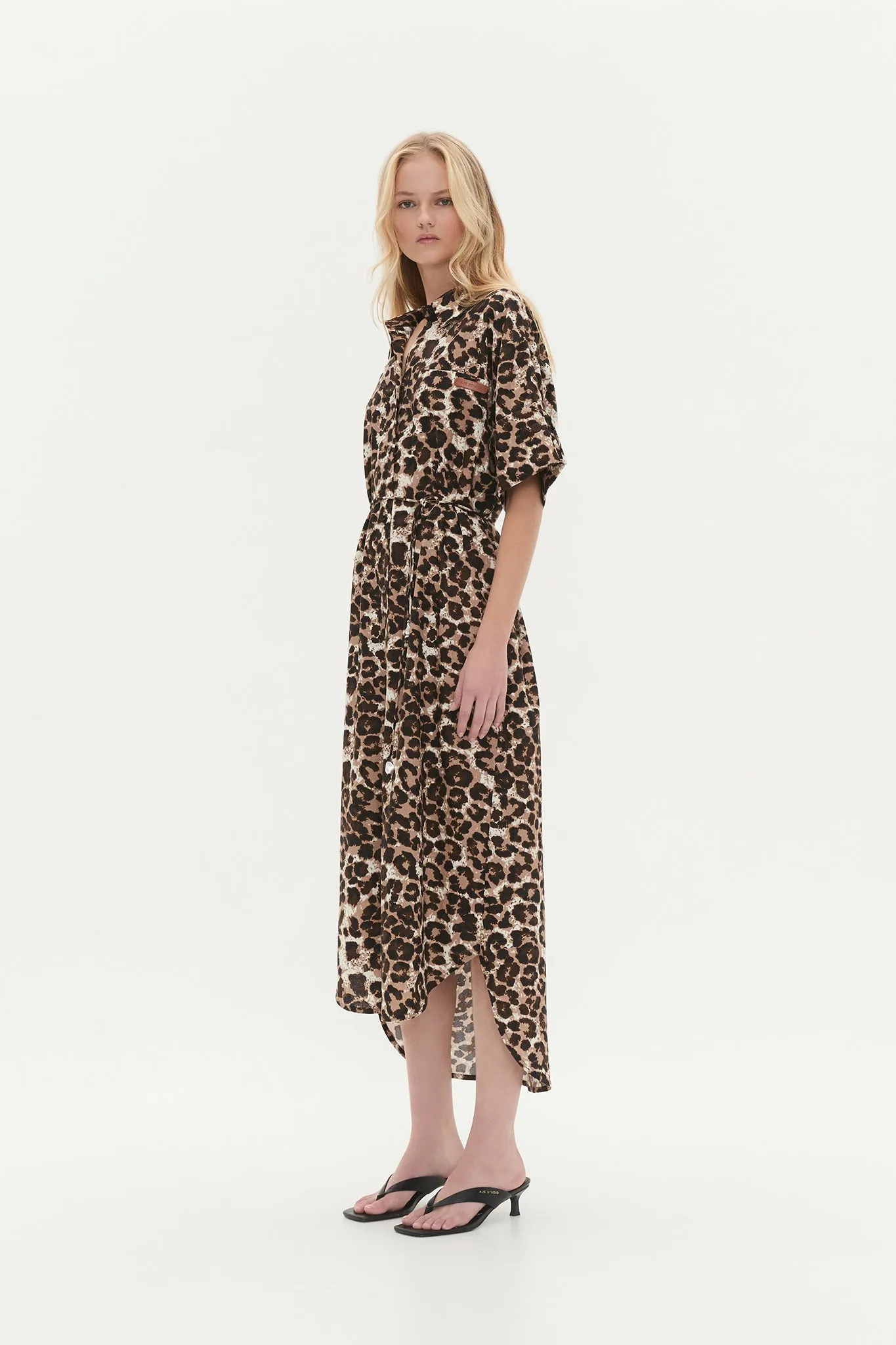 Callie Midi Shirt Dress sold by Aje product image thumbnail 5