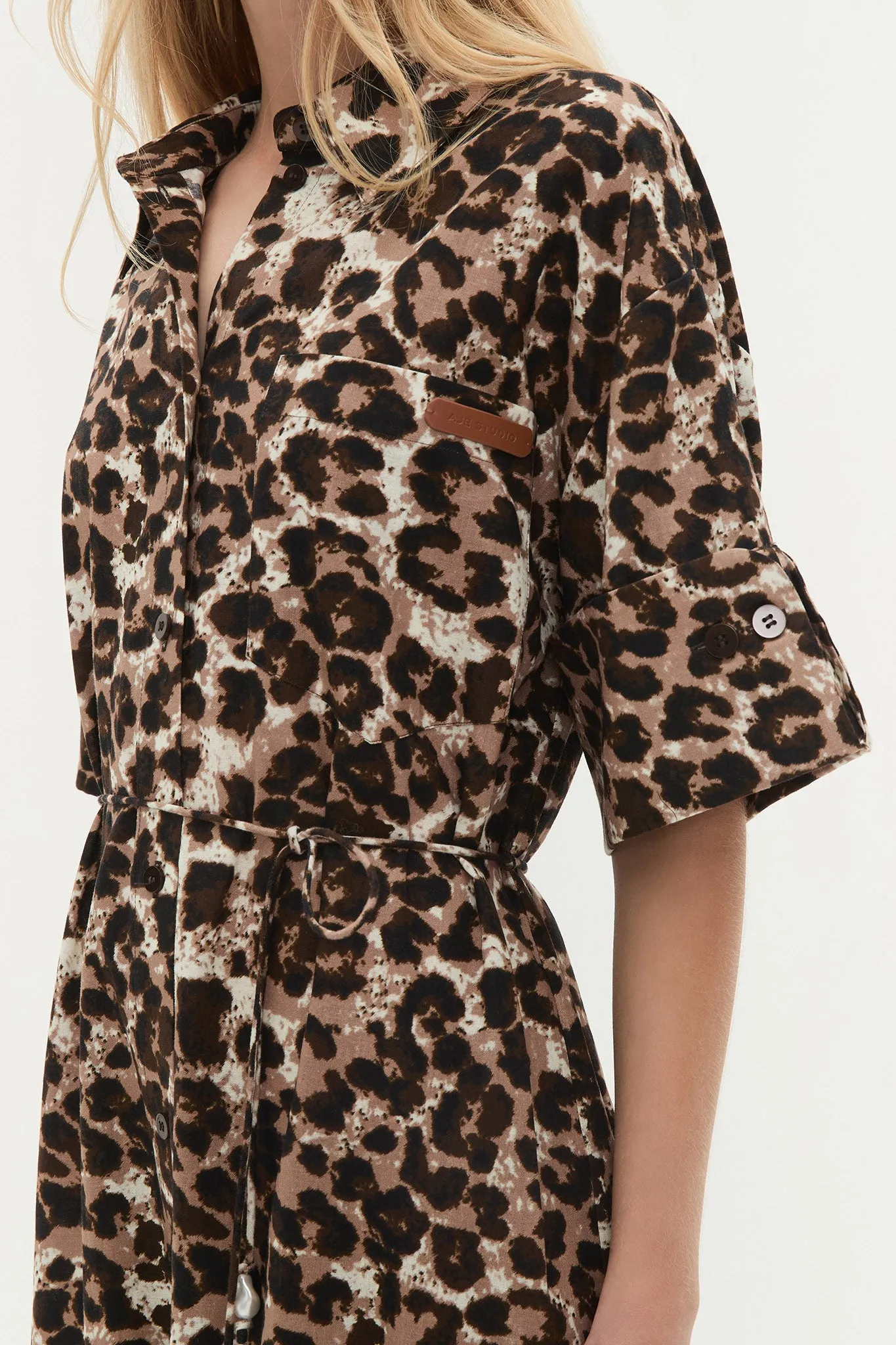 Callie Midi Shirt Dress sold by Aje product image thumbnail 4