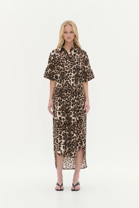 Callie Midi Shirt Dress sold by Aje