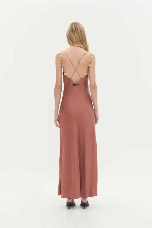 Agate Crossback Maxi Dress sold by Aje