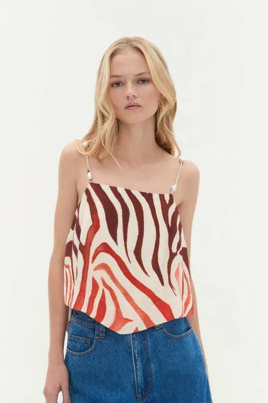 Solace Scarf Cami made by Aje