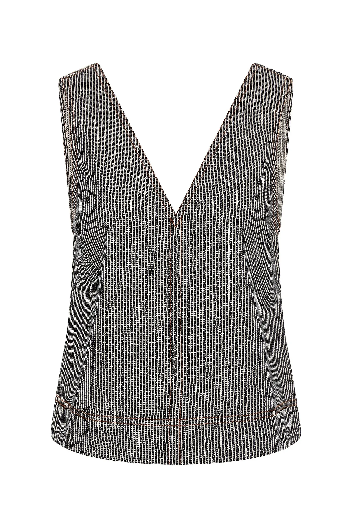 Josette Striped Denim Top sold by Aje product image thumbnail 2