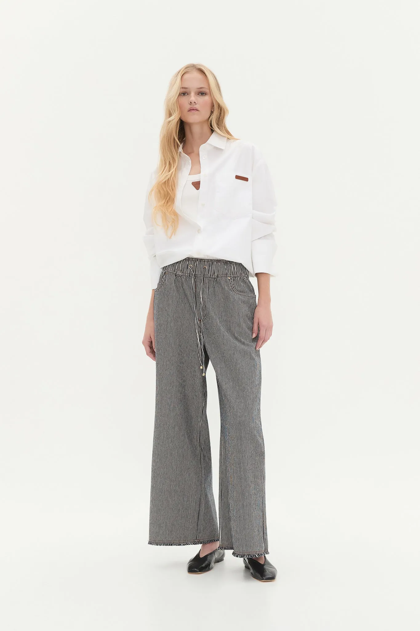 Josette Striped Denim Jeans sold by Aje product image thumbnail 4