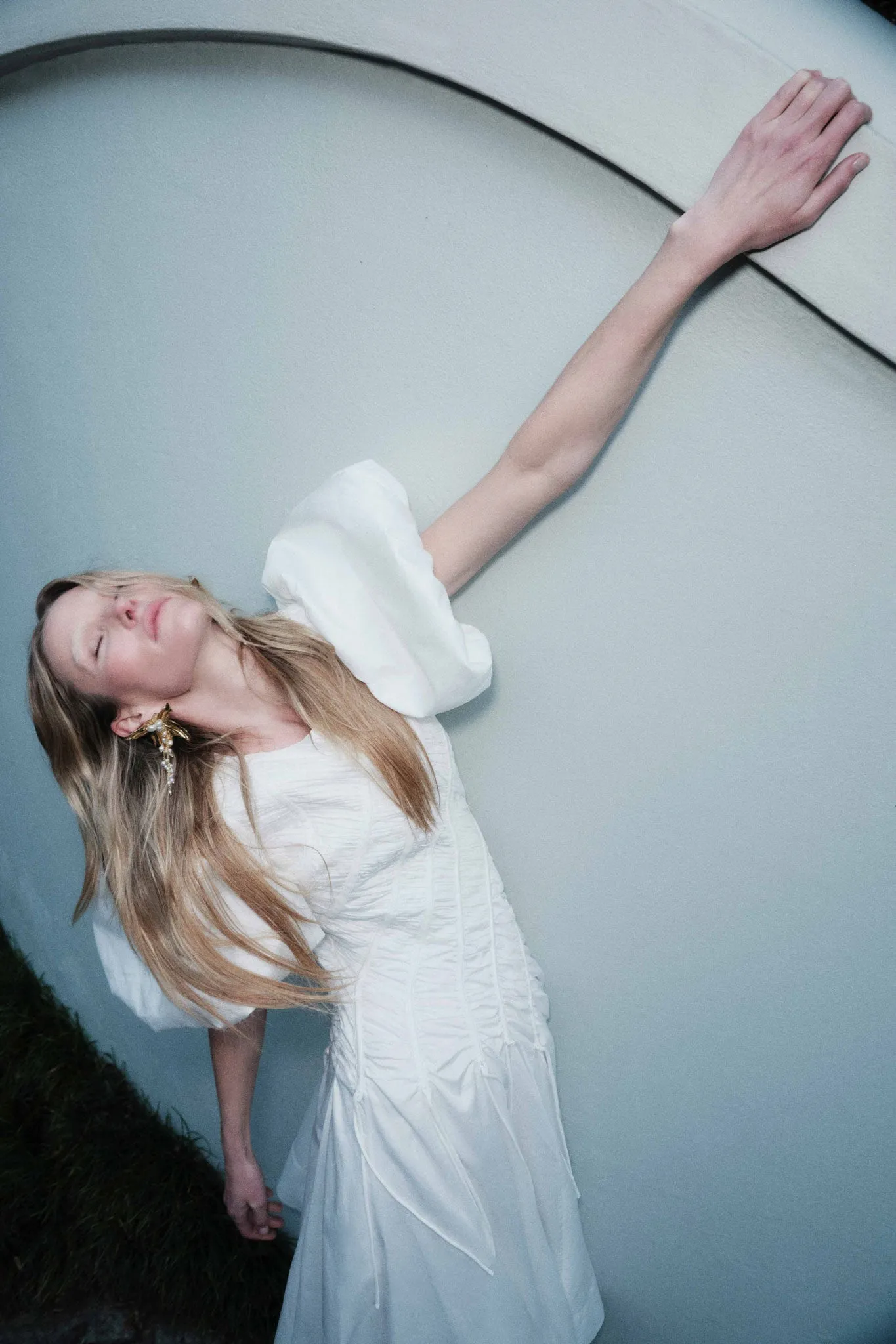 Wisteria Midi Dress sold by Aje product image thumbnail 4