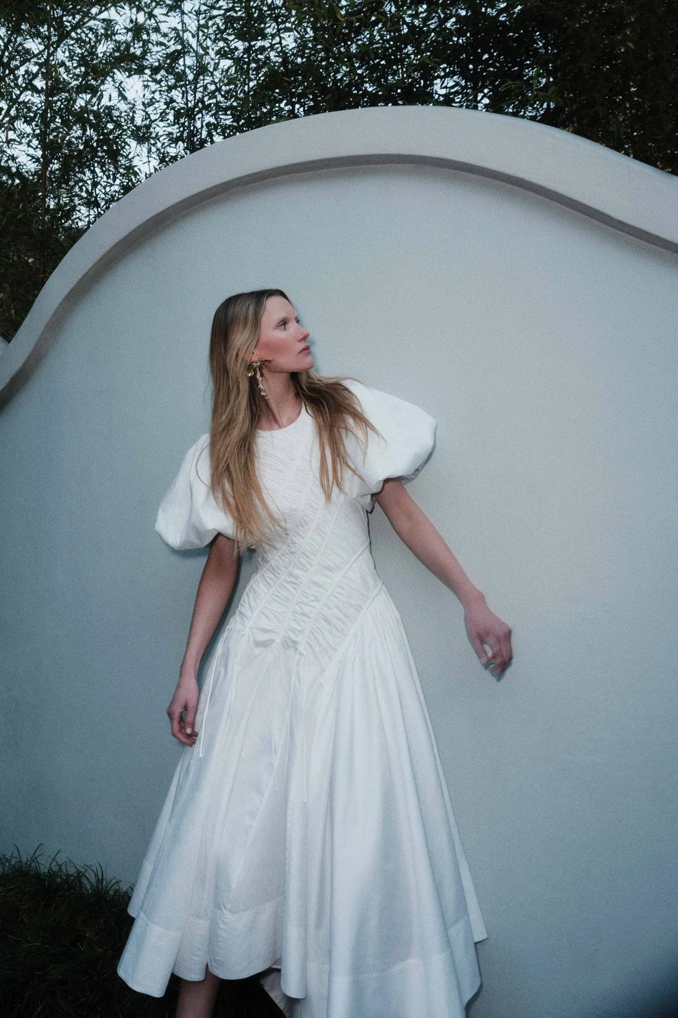 Wisteria Midi Dress sold by Aje product image thumbnail 3