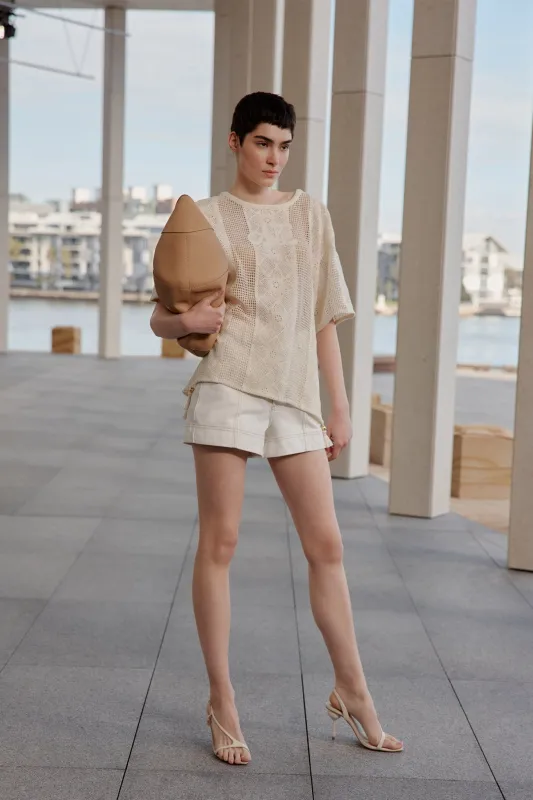 Ivy Denim Short sold by Aje