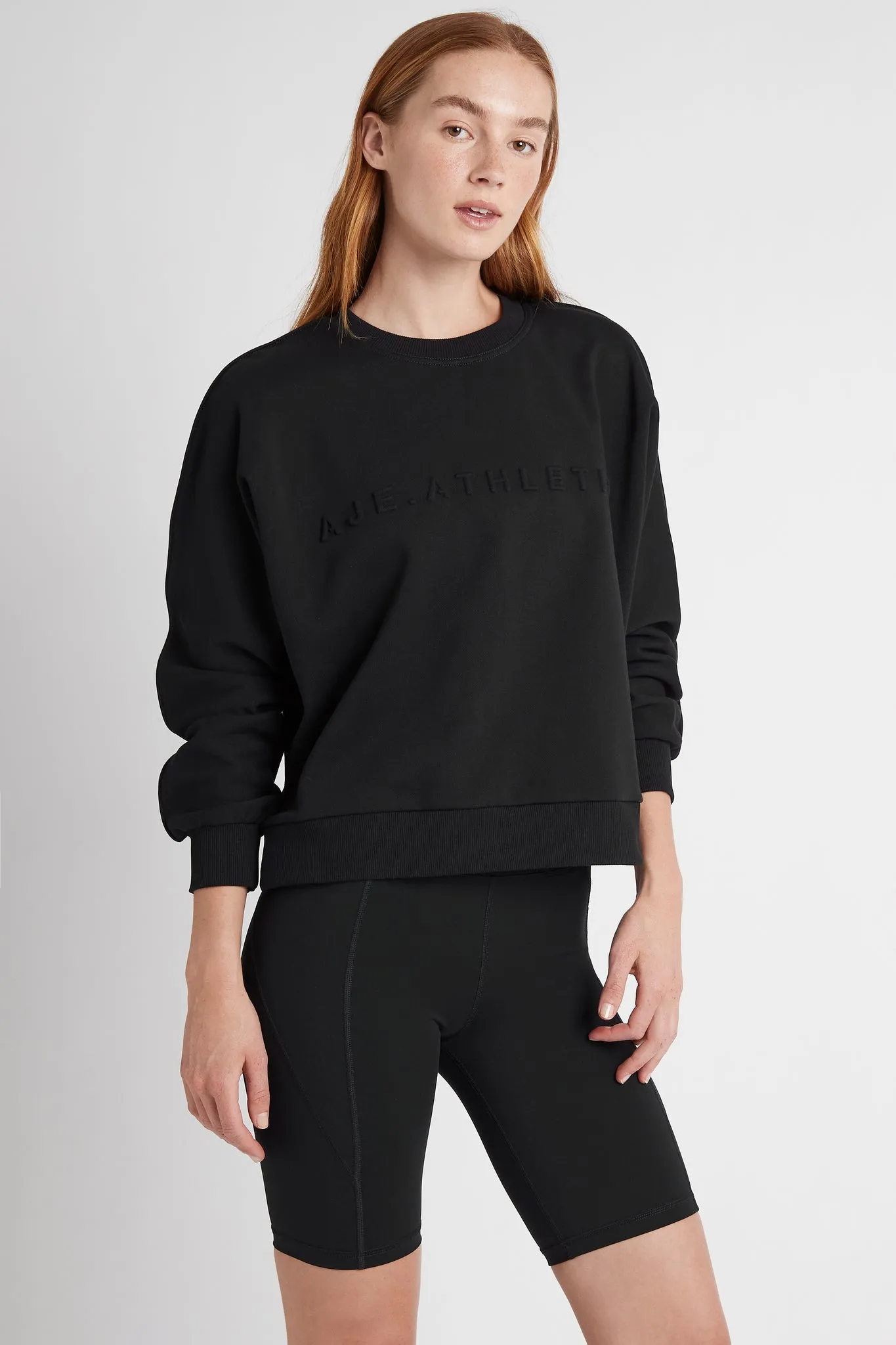 Signature Embossed Logo Crew Jumper 401 sold by Aje product image thumbnail 3