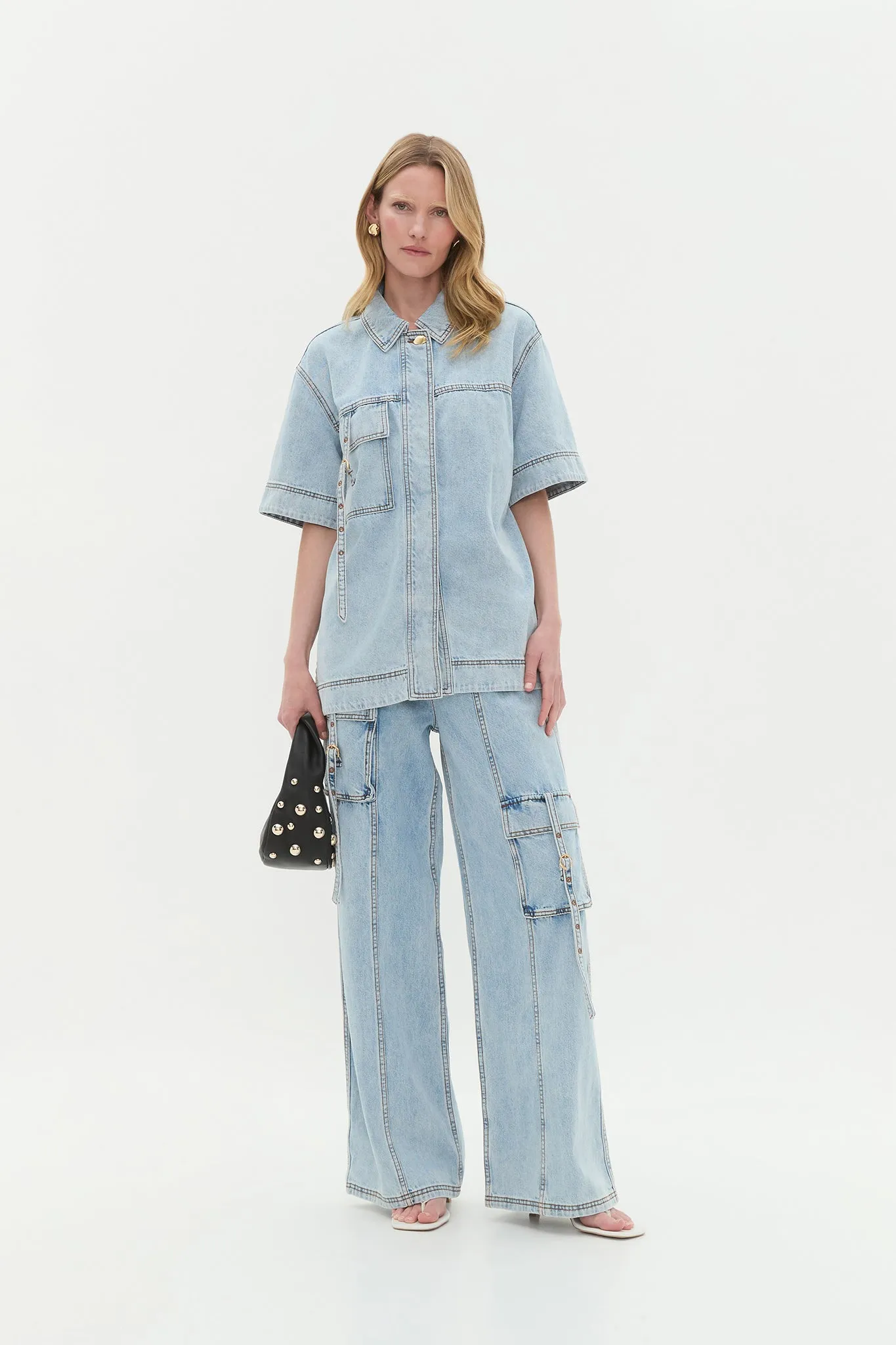 Juno Denim Shirt sold by Aje product image thumbnail 3