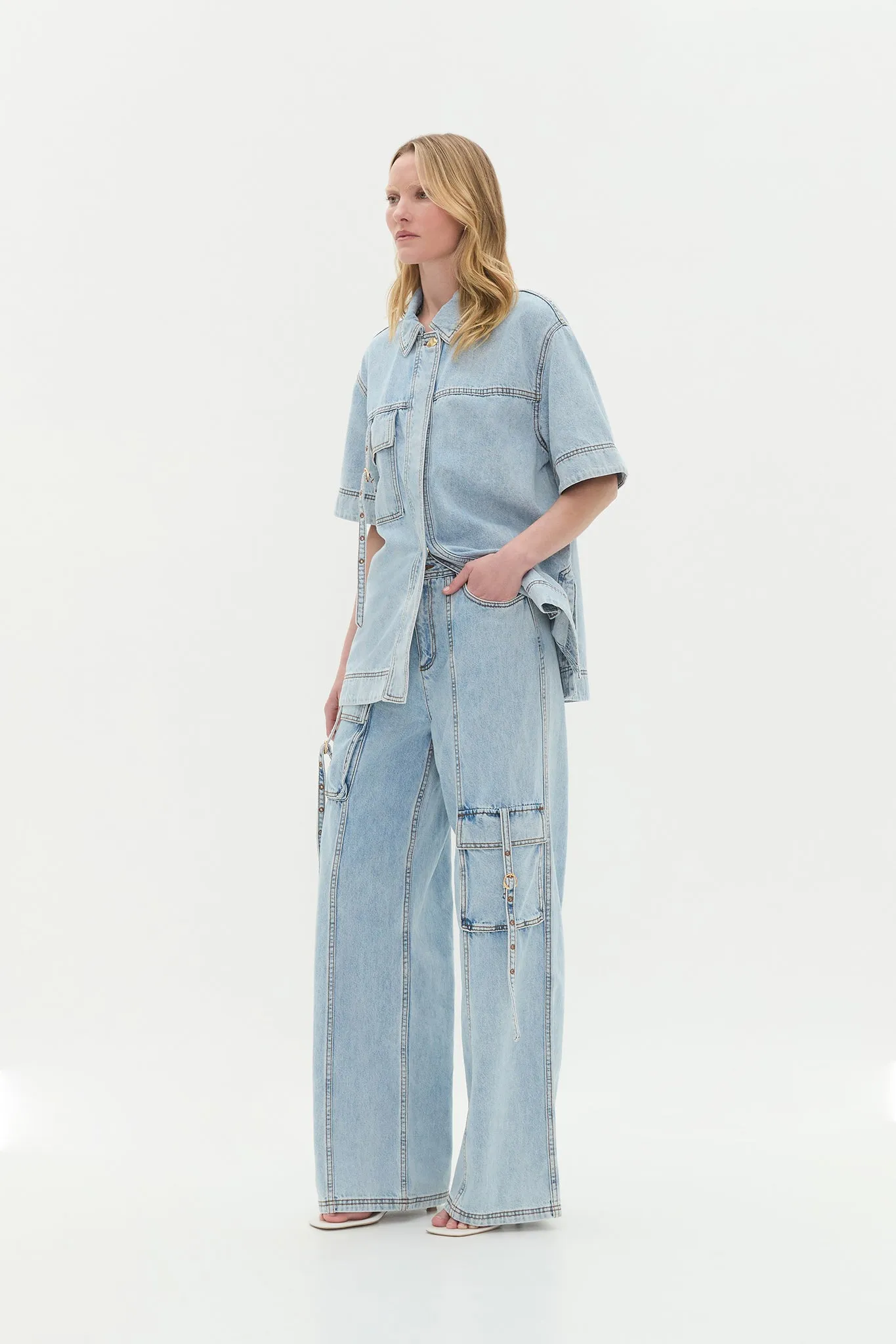 Juno Cargo Jeans sold by Aje