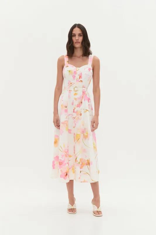 Zarie Midi Dress sold by Aje