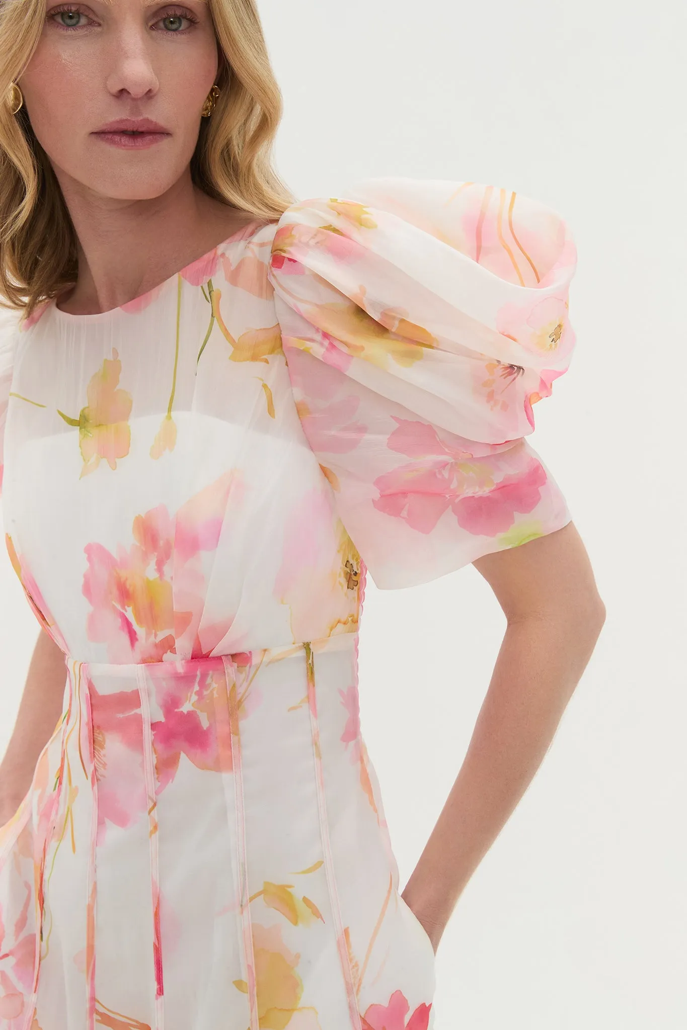 Clementine Midi Dress sold by Aje product image thumbnail 3
