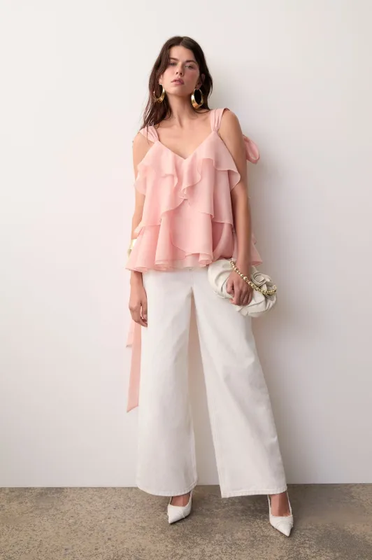 Erin Layered Top made by Aje