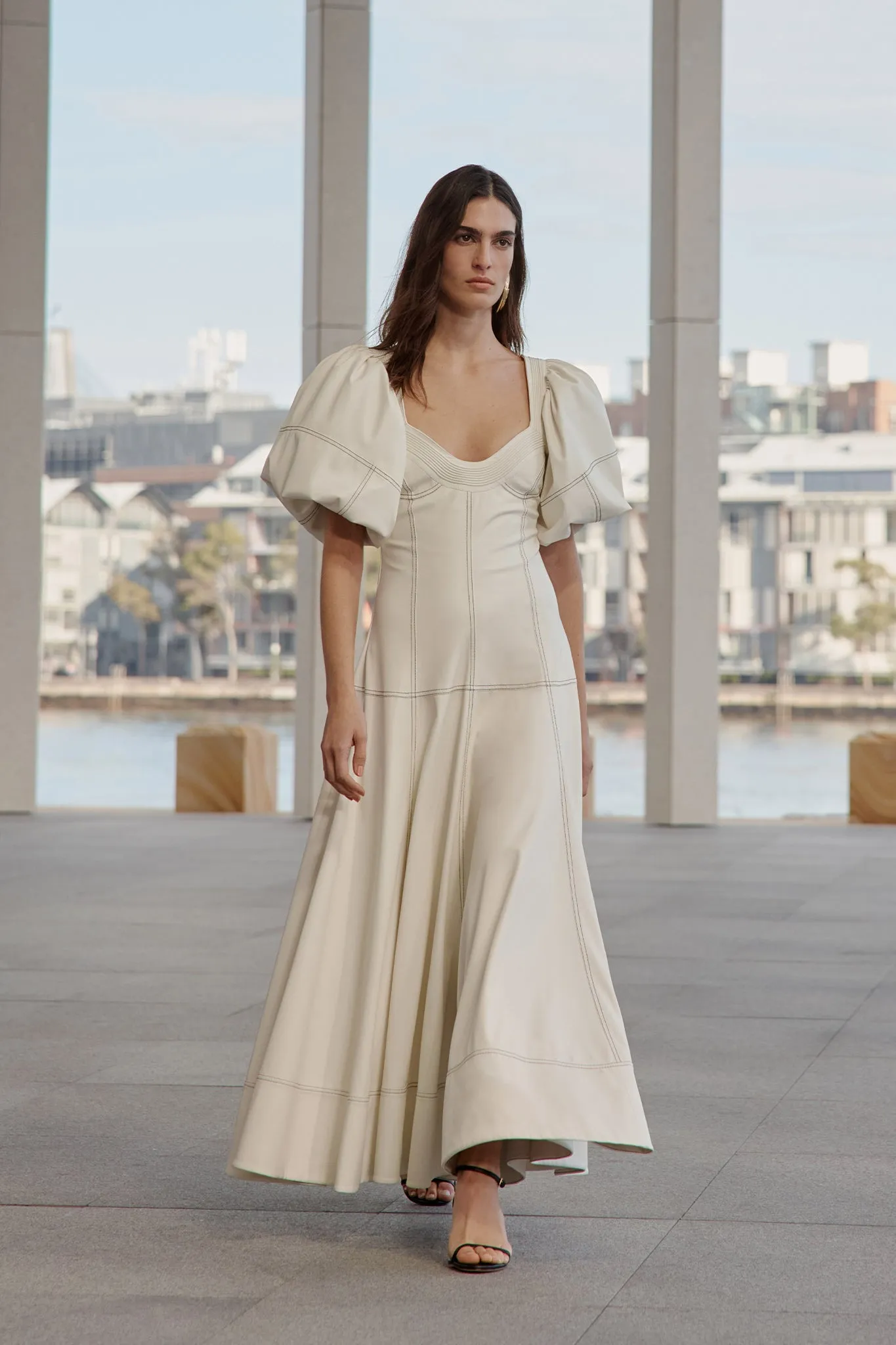 Ether Puff Maxi Dress sold by Aje