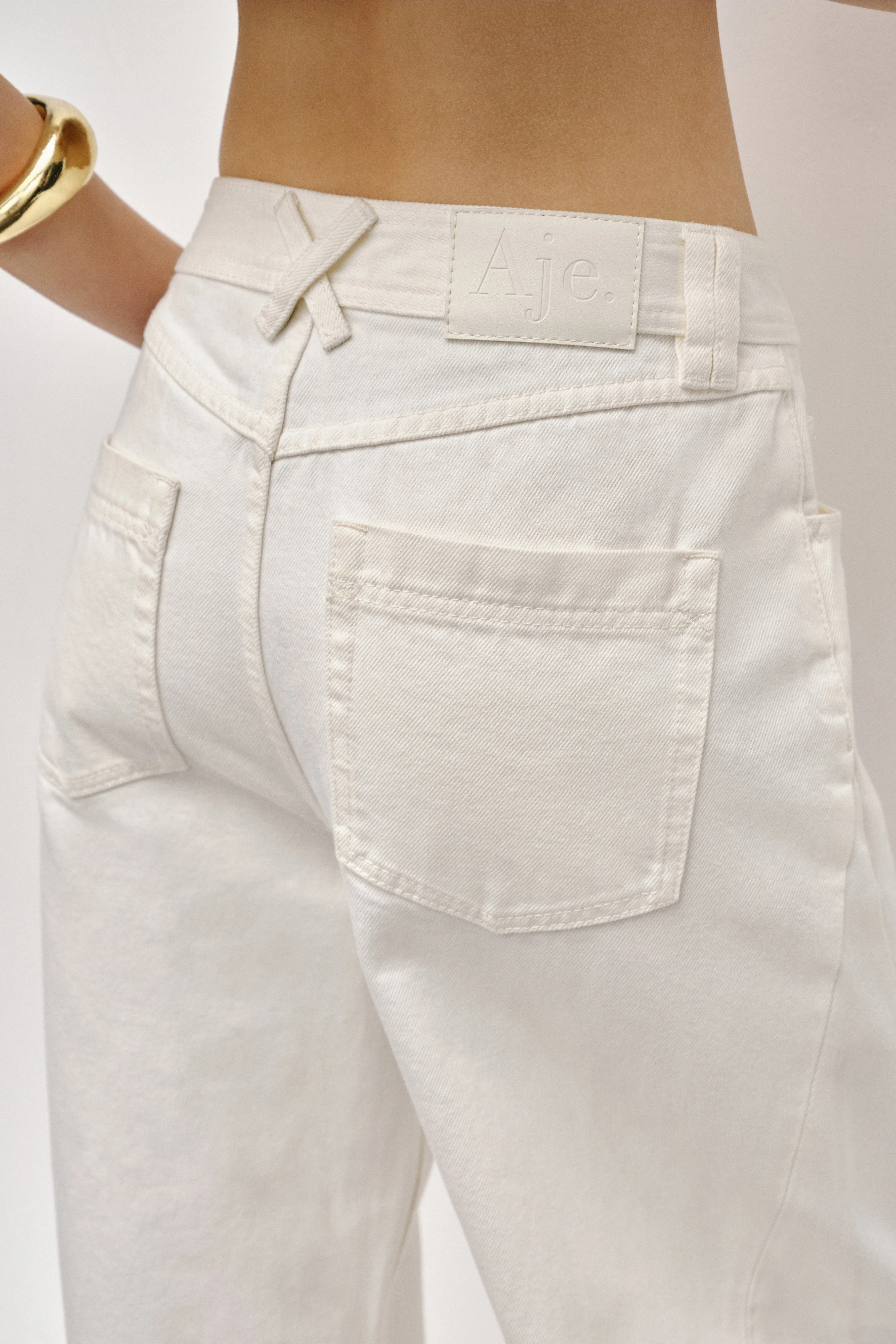 Stevie Barrel Ankle Jean sold by Aje product image thumbnail 5