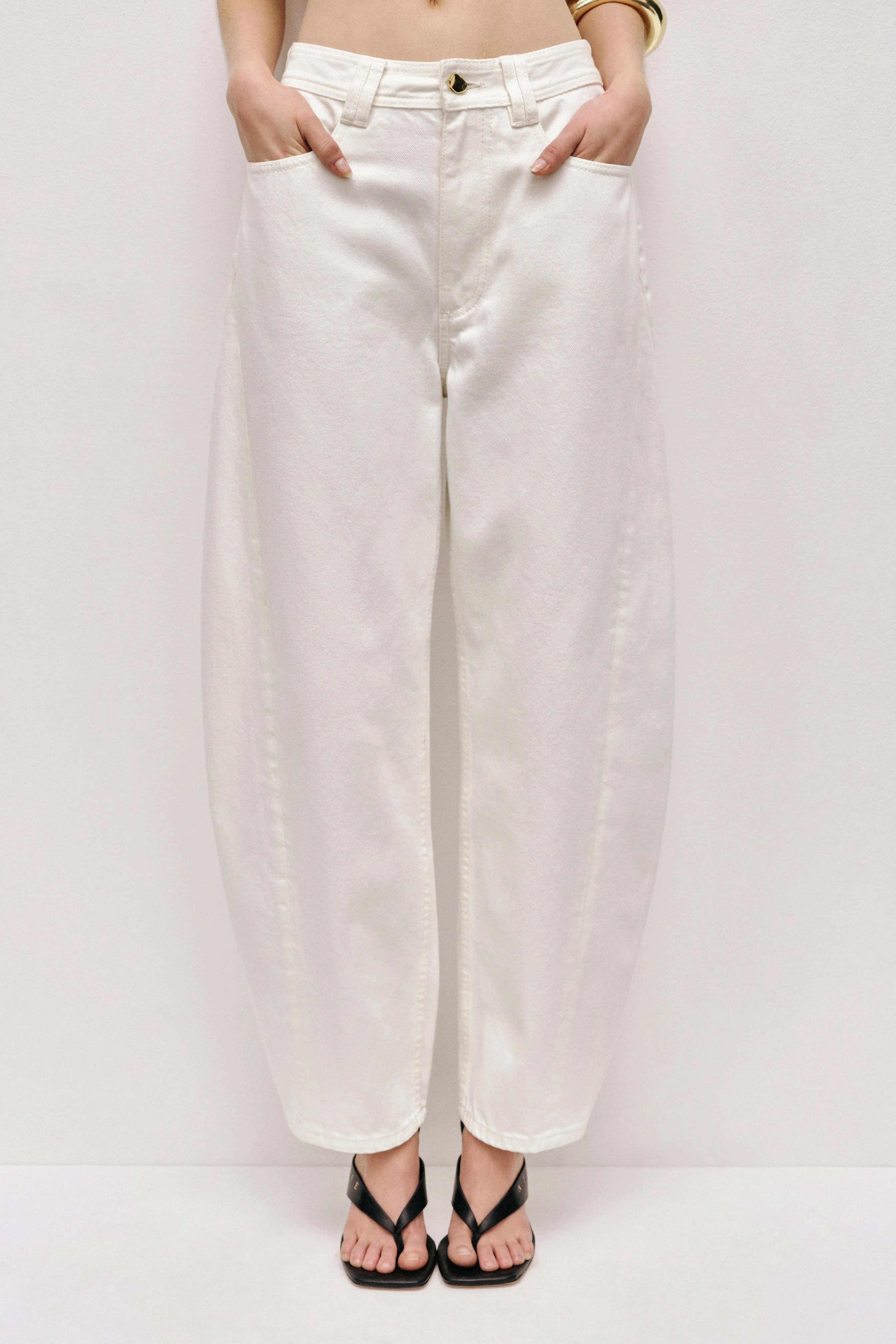 Stevie Barrel Ankle Jean sold by Aje product image thumbnail 3