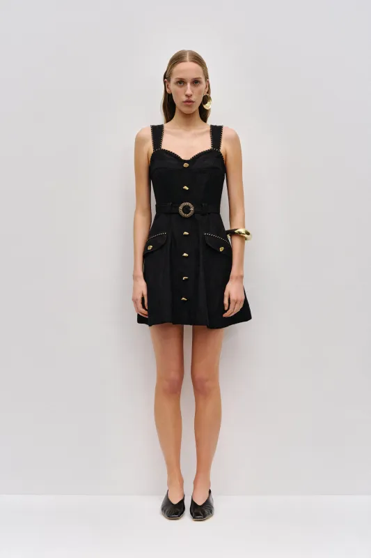 Celeste Utility Mini Dress sold by Aje