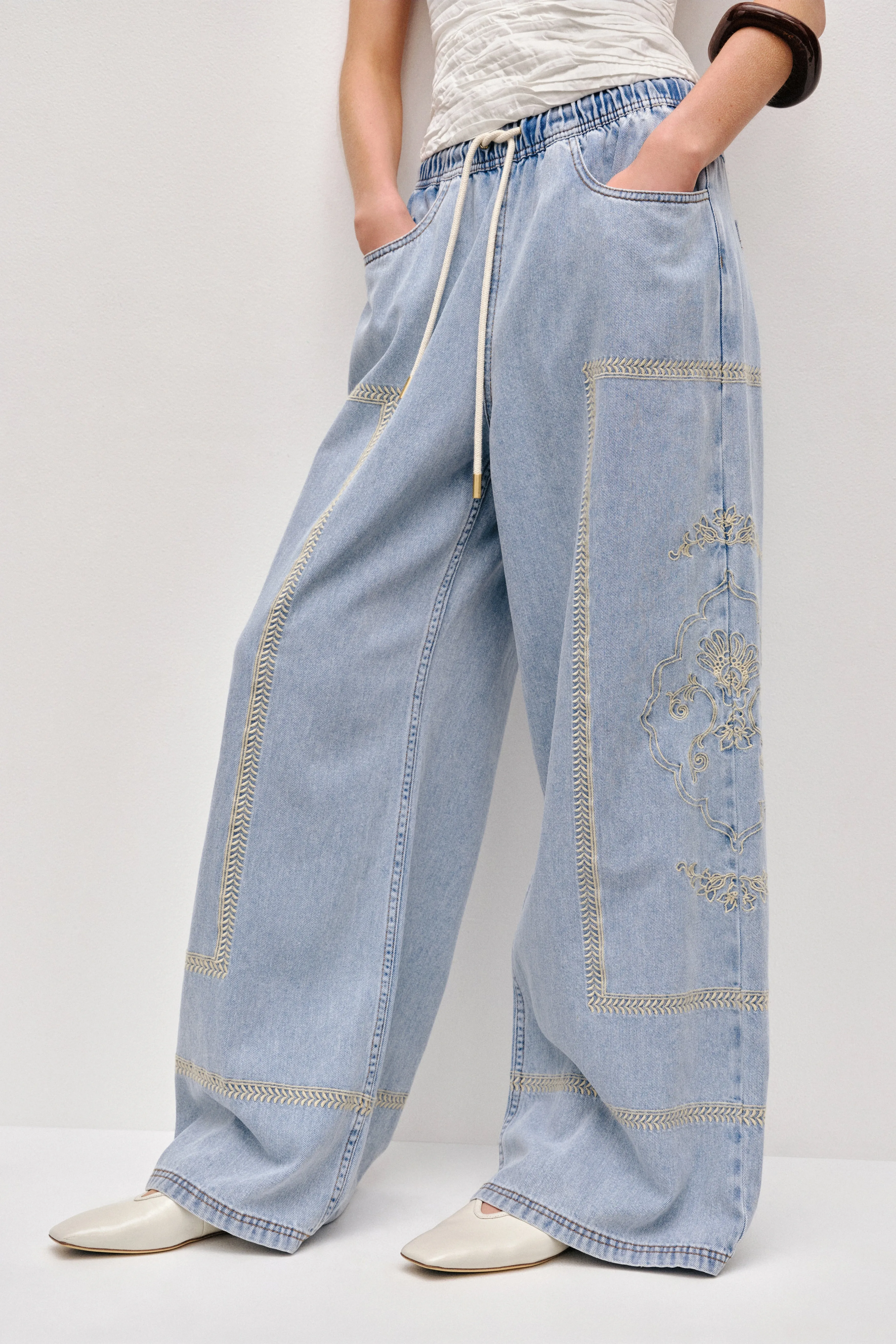 Lotus Denim Jean sold by Aje product image thumbnail 5